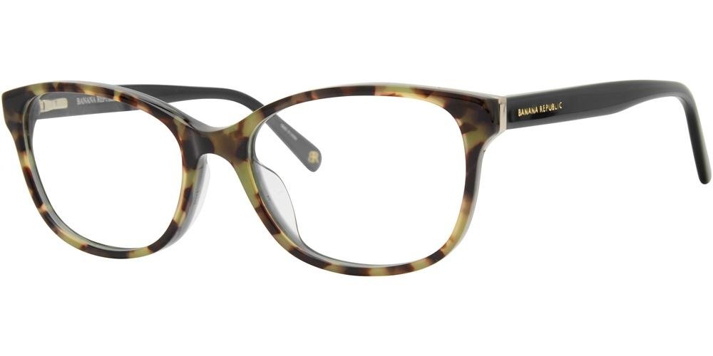 Banana Republic BR206 Eyeglasses for Men & Women - Stylish Lightweight Frame with Clear Lenses - Perfect for Work, Reading & Everyday Use