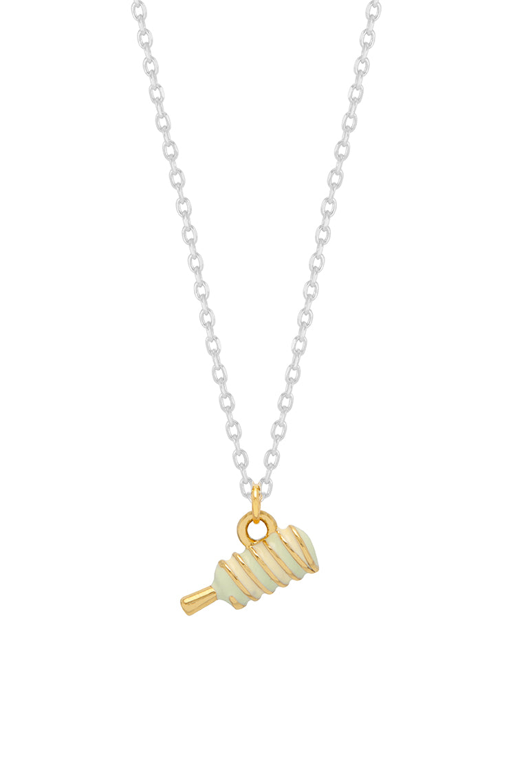 Stylish So Cool Twister Lolly Pendant Necklace - Trendy Candy-Inspired Jewelry for Women - Perfect for Parties, Gifts & Everyday Fashion