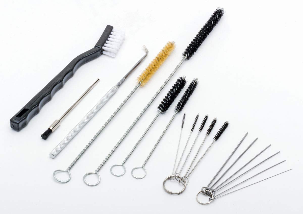 Eastwood Professional Paint Gun Spray Cleaning Kit - Brush, Wire & Lubricant for Airbrush Maintenance | Perfect for Automotive, Woodworking & DIY Projects