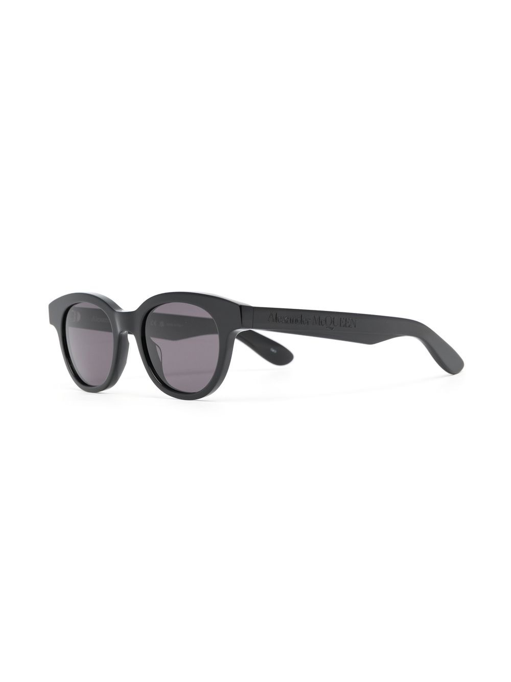 Alexander McQueen Black Sunglasses for Women & Men - Luxury Designer Shades for Fashion, Travel & Outdoor Activities