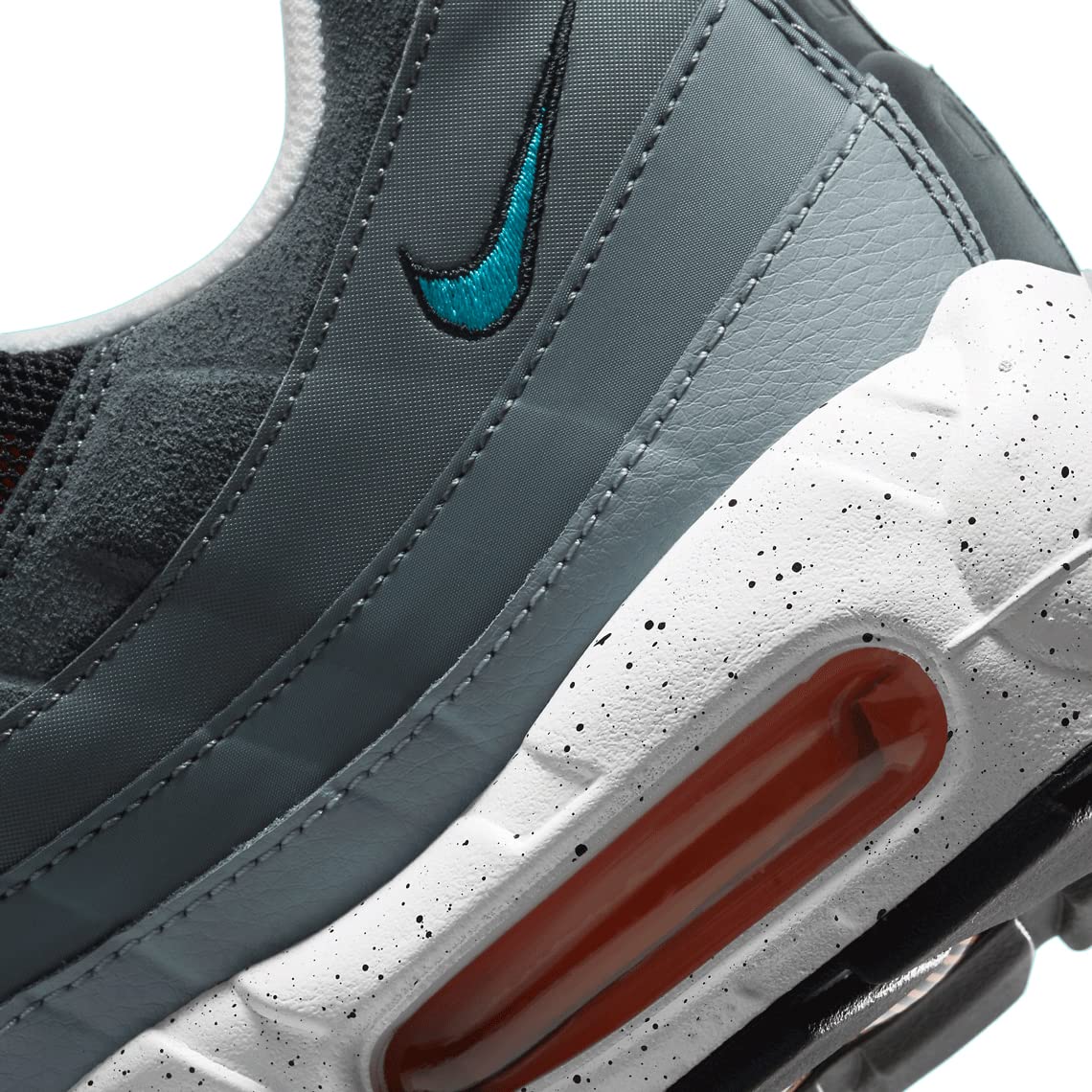 Nike Air Max 95 Men's Running Shoes - Black/White (CZ0191-001) Size 10 | Comfortable Cushioned Sneakers for Jogging, Gym Workouts & Casual Wear