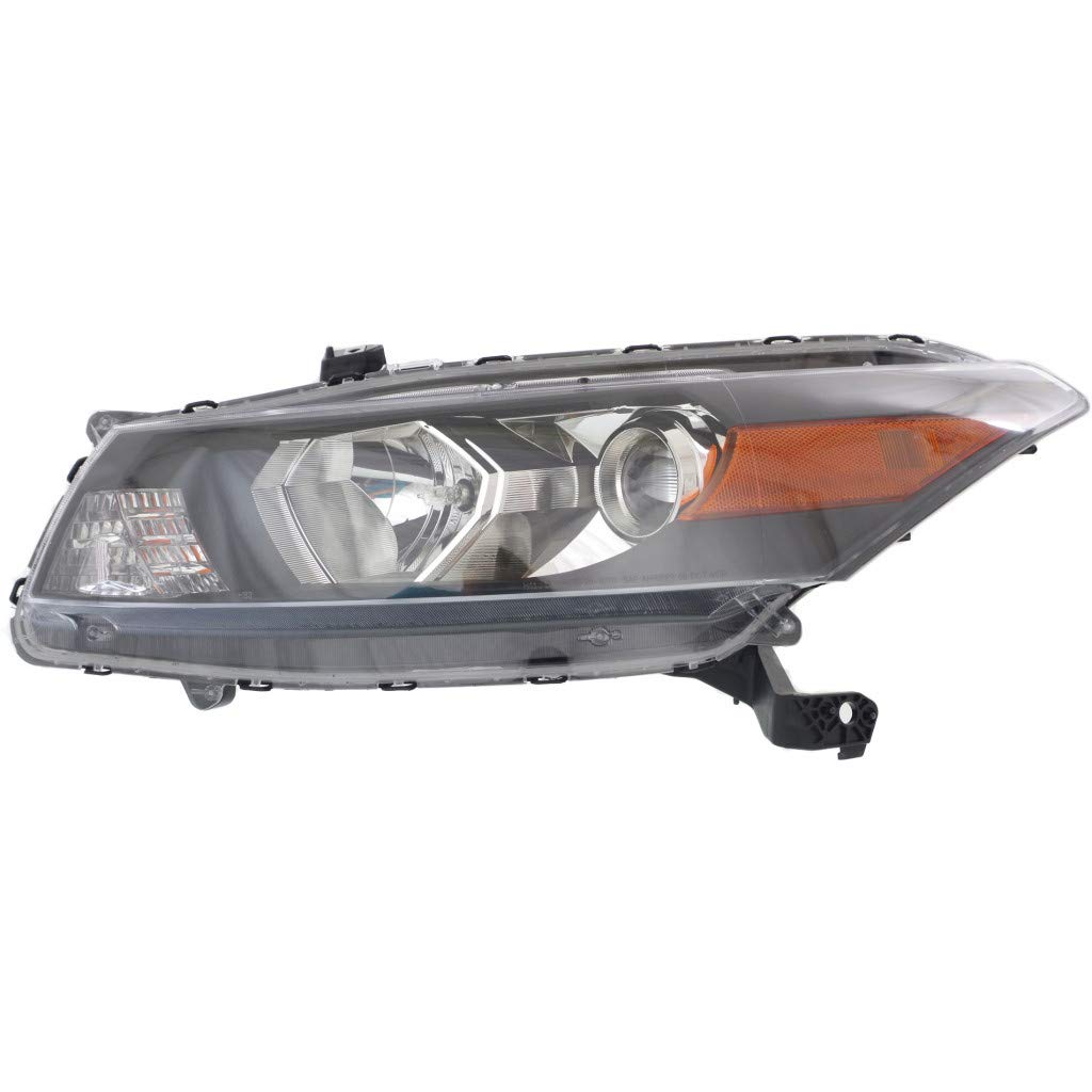 2008-2010 Honda Accord Coupe Driver Side Headlight Assembly - CAPA Certified (HO2502135C) - Perfect Replacement for Night Driving & Enhanced Visibility