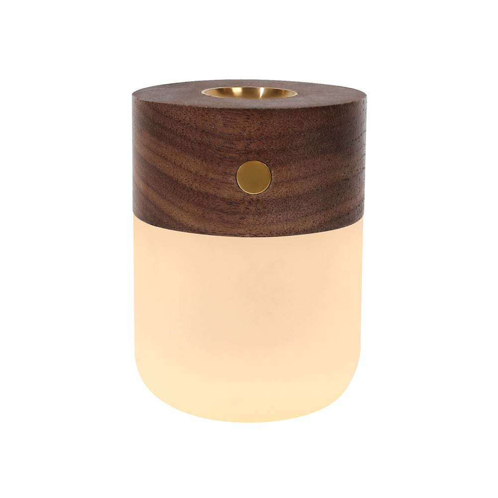 ZRBC LED Night Light Lamp - Wooden Aromatherapy Diffuser with Adjustable Brightness for Home, Office, Bedroom | Perfect for Relaxation, Sleep Aid & Mood Lighting