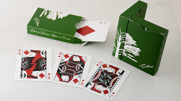 Premium Cedar Wood Playing Cards - Eco-Friendly & Durable Poker Cards for Magic Tricks, Cardistry, and Casino Nights - Perfect for Game Nights, Gifts, and Collectors