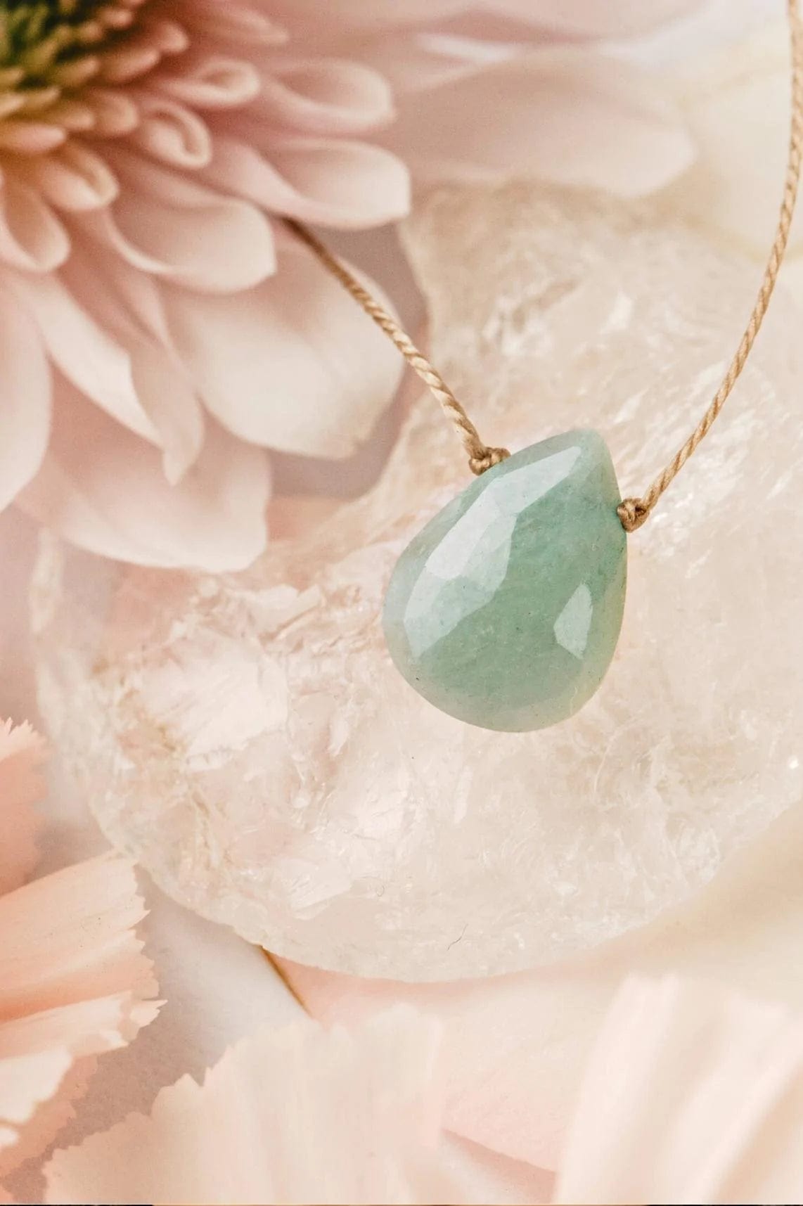 Stunning Milky Aquamarine Pendant Necklace for Women - Elegant Mother's Day Gift, Birthday Present & Special Occasion Jewelry - Perfect for Weddings, Anniversaries & Everyday Wear