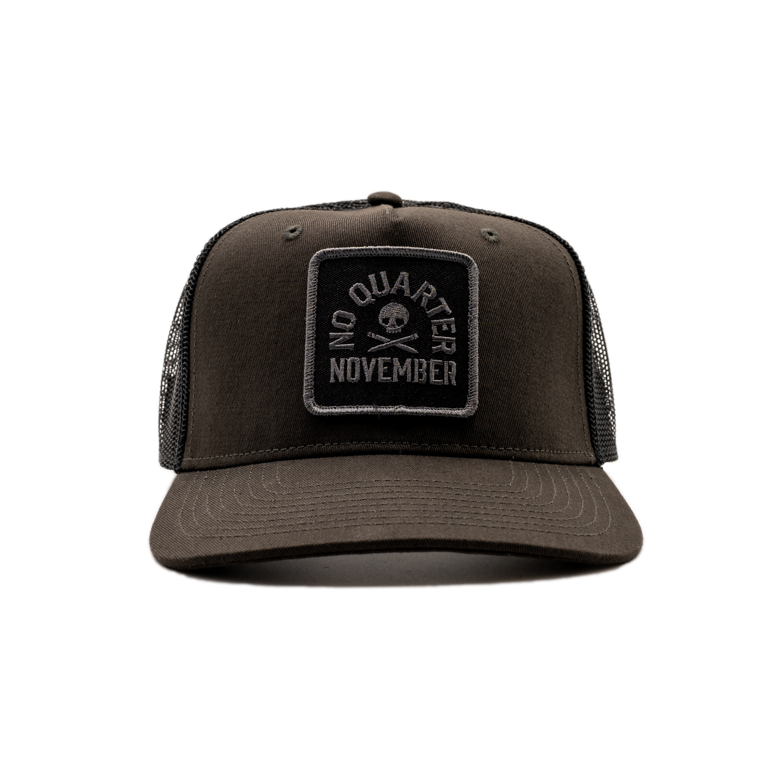 Stylish Nqn Trucker Hat for Men & Women - Adjustable Mesh Back Cap for Outdoor Activities, Sports, and Casual Wear