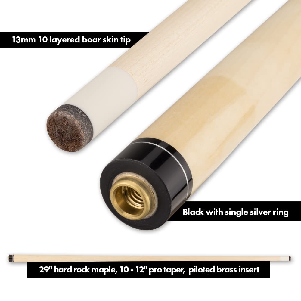 Premium Blue Metallic Pool Cue Stick for Professional & Recreational Players - Perfect for Billiards, 8-Ball, 9-Ball & Home Game Rooms