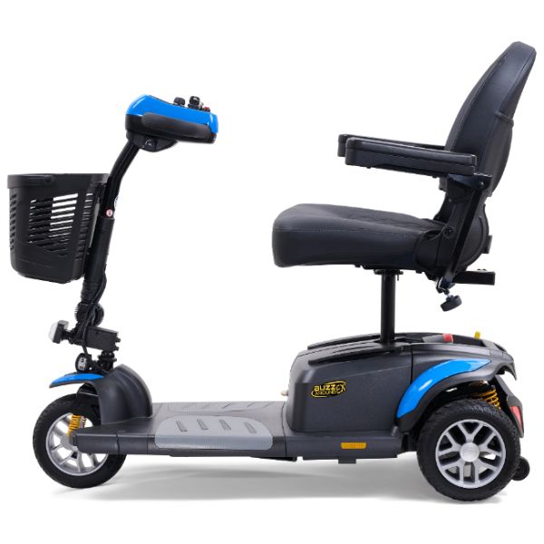 Golden Technologies Buzzaround EX 3-Wheel Mobility Scooter GB118 - Lightweight Electric Scooter for Adults & Seniors - Indoor/Outdoor Use for Shopping, Travel & Daily Mobility