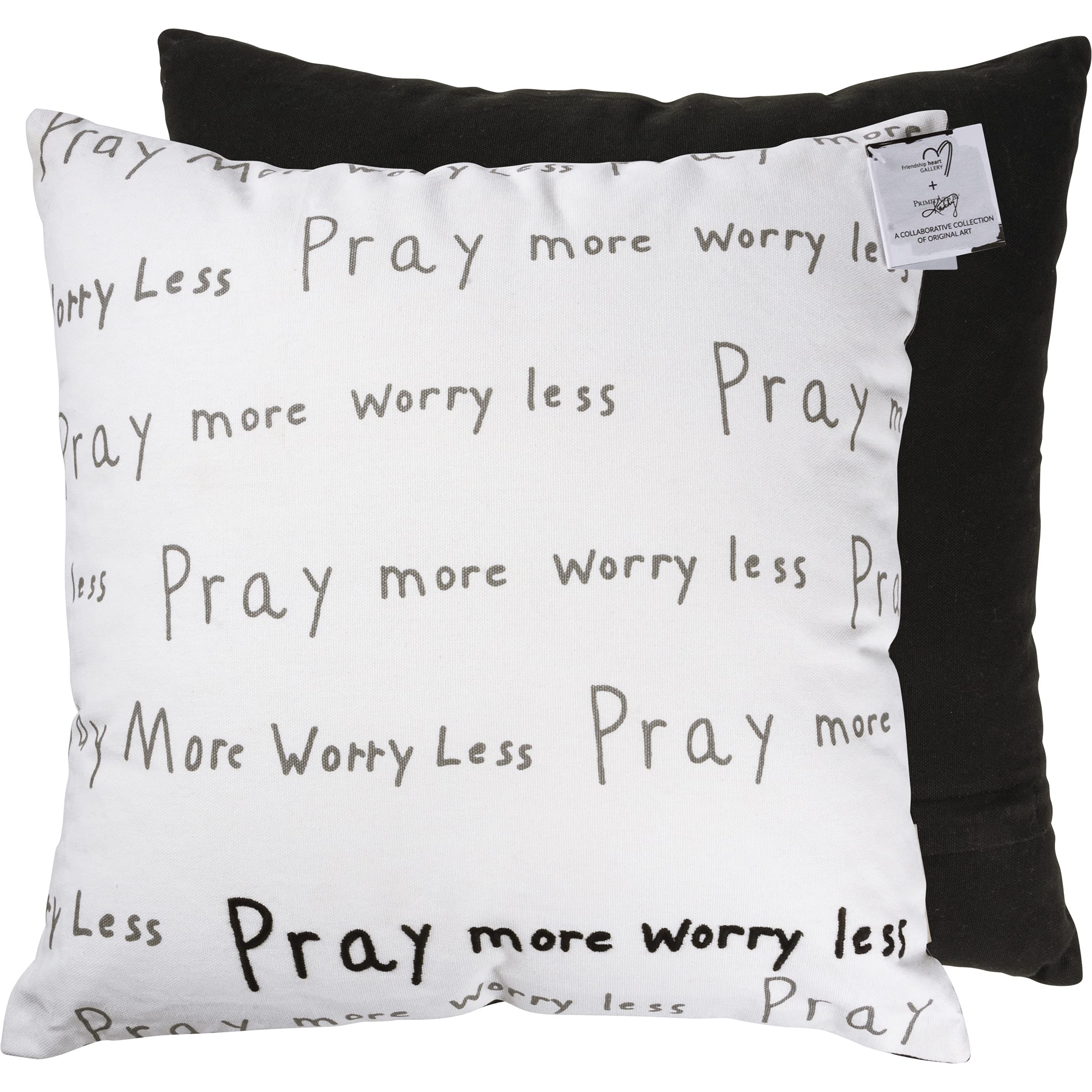 Primitives by Kathy Farmhouse Throw Pillow Covers - Rustic Home Decor for Living Room, Bedroom, and Porch - Cozy Accent Pillows for Sofa, Couch, and Outdoor Seating