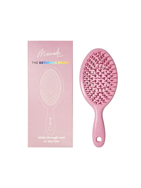 Mermade Hair Detangling Brush for Wet & Dry Hair - Gentle Knot Remover for Curly, Straight & Thick Hair - Perfect for Shower, Salon & Travel Use
