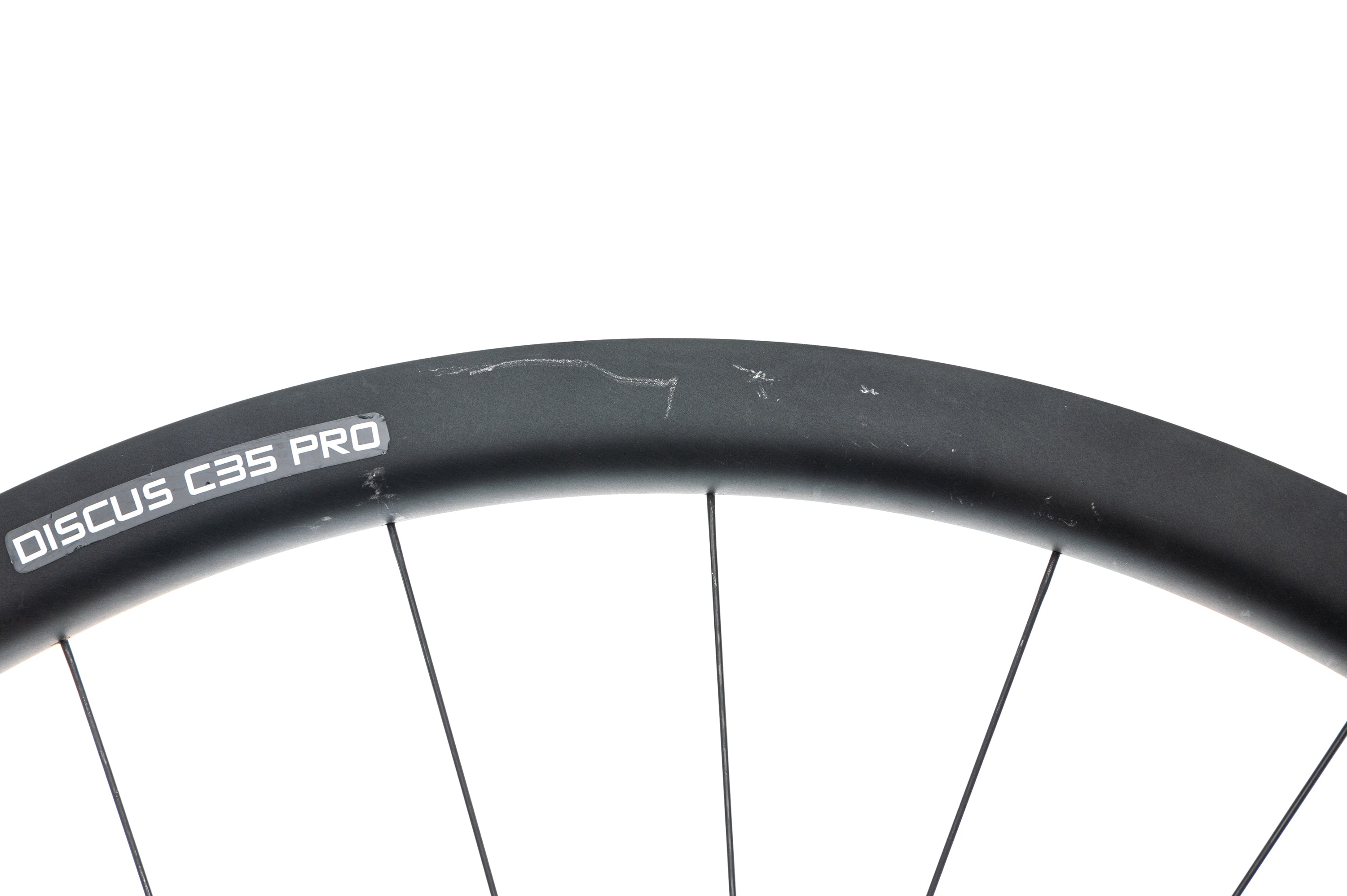 3T Discus C35 Pro Disc Aluminum Clincher 700c Wheelset - Lightweight Road Bike Wheels for Racing & Endurance Cycling - Perfect for Road Racers & Triathletes