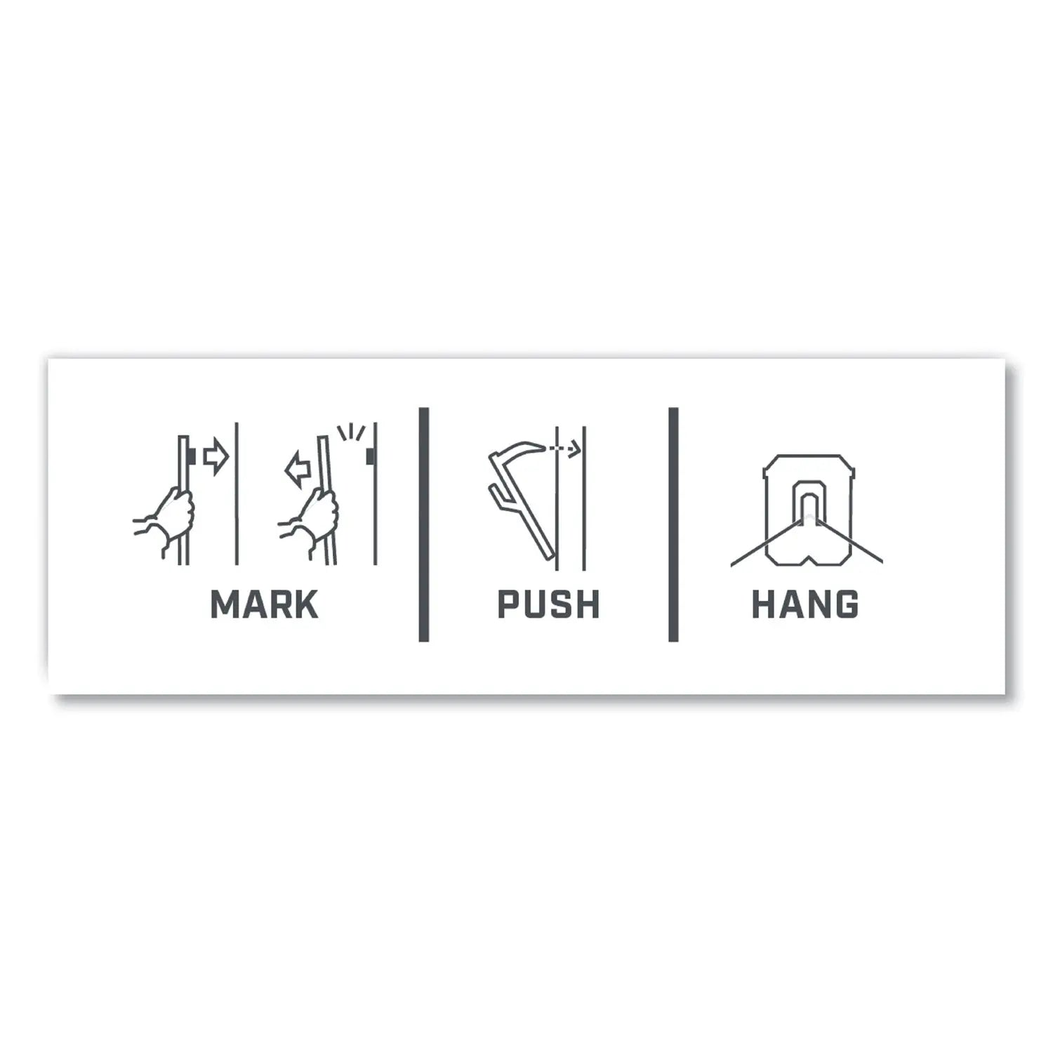 3M™ Claw Drywall Picture Hanger - Stainless Steel Hooks with 15 lb Weight Capacity - Includes 5 Hooks & 5 Spot Markers - Perfect for Hanging Photos, Mirrors & Wall Decor in Home & Office