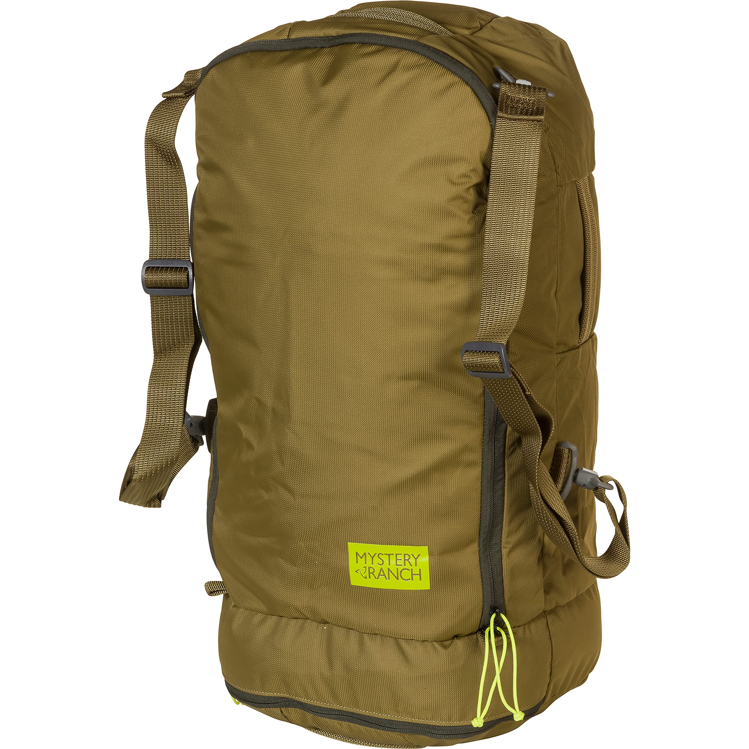 Mystery Ranch Mission Stuffel 30L Convertible Duffle Backpack - Lightweight Travel Pack for Hiking, Camping & Airplane Carry-On | Durable Water-Resistant Gear for Outdoor Adventures