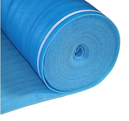 Premium 3mm Thick AMERIQUE Flooring Underlayment Padding - 600 Sqft Heavy Duty Foam with Tape & Vapor Barrier (3 in 1, 200SF/Roll, Pack of 3) - Royal Blue - Perfect for Laminate, Vinyl & Engineered Hardwood Flooring Installation