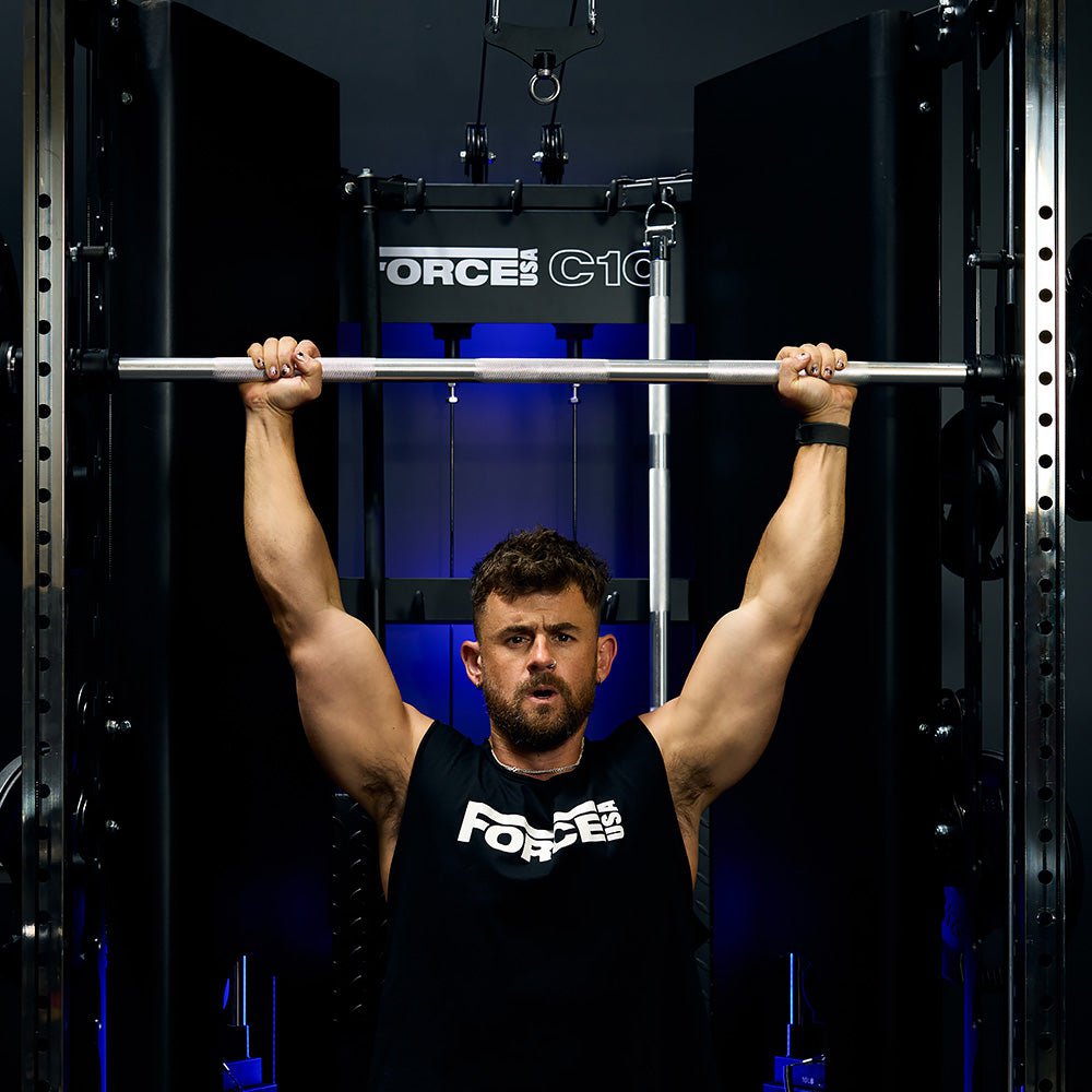Force USA C10 All-In-One Home Gym Trainer - Strength Training Equipment for Full Body Workouts | Perfect for Home Fitness & Small Spaces
