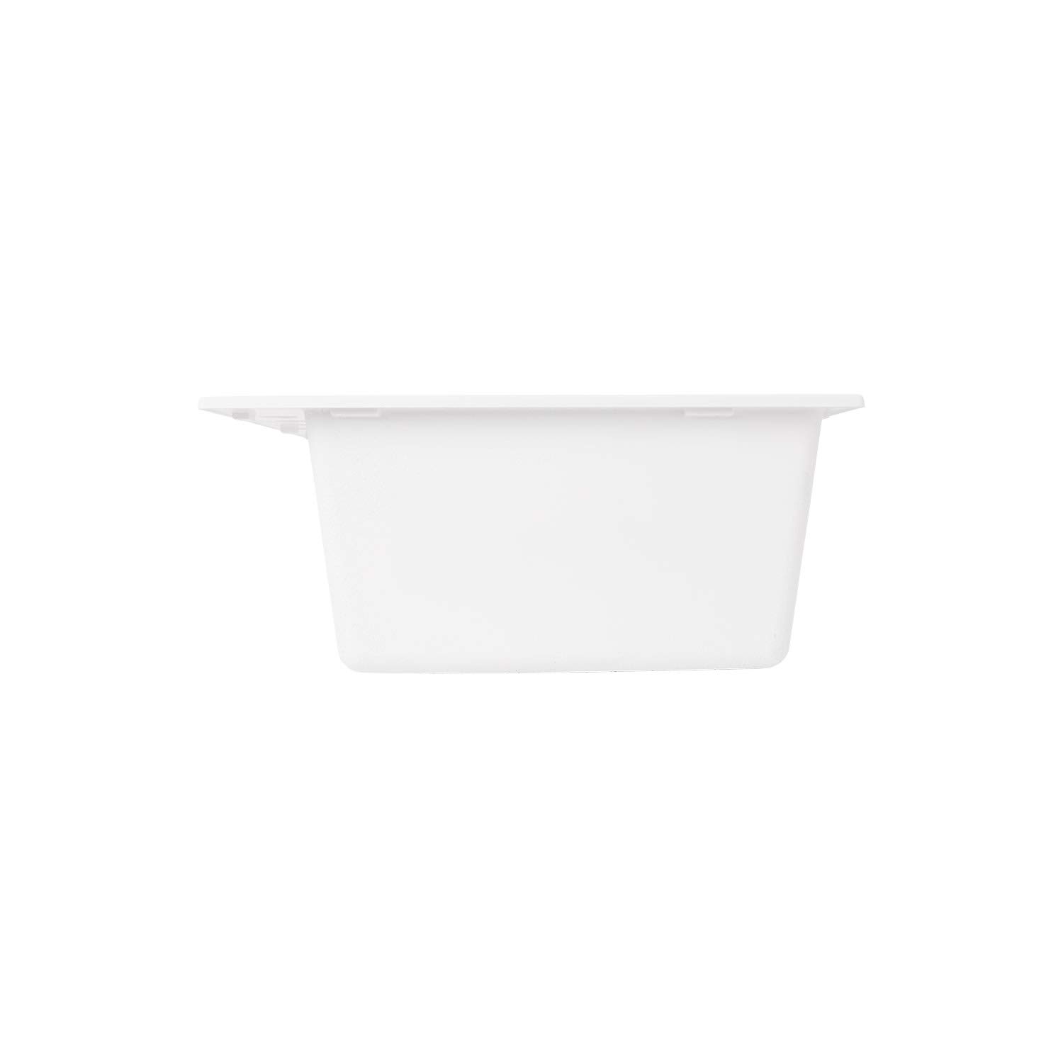Signature Hardware 441670 Algren 33-Inch Drop-In Double Basin Granite Composite Kitchen Sink - Black, Perfect for Modern Farmhouse & Contemporary Kitchen Remodels