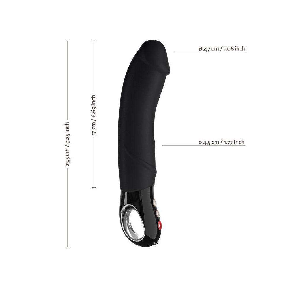 Fun Factory Big Boss Black Line Vibrator - Powerful G-Spot & Clitoral Stimulator for Women - Perfect for Solo Play & Couples Intimacy