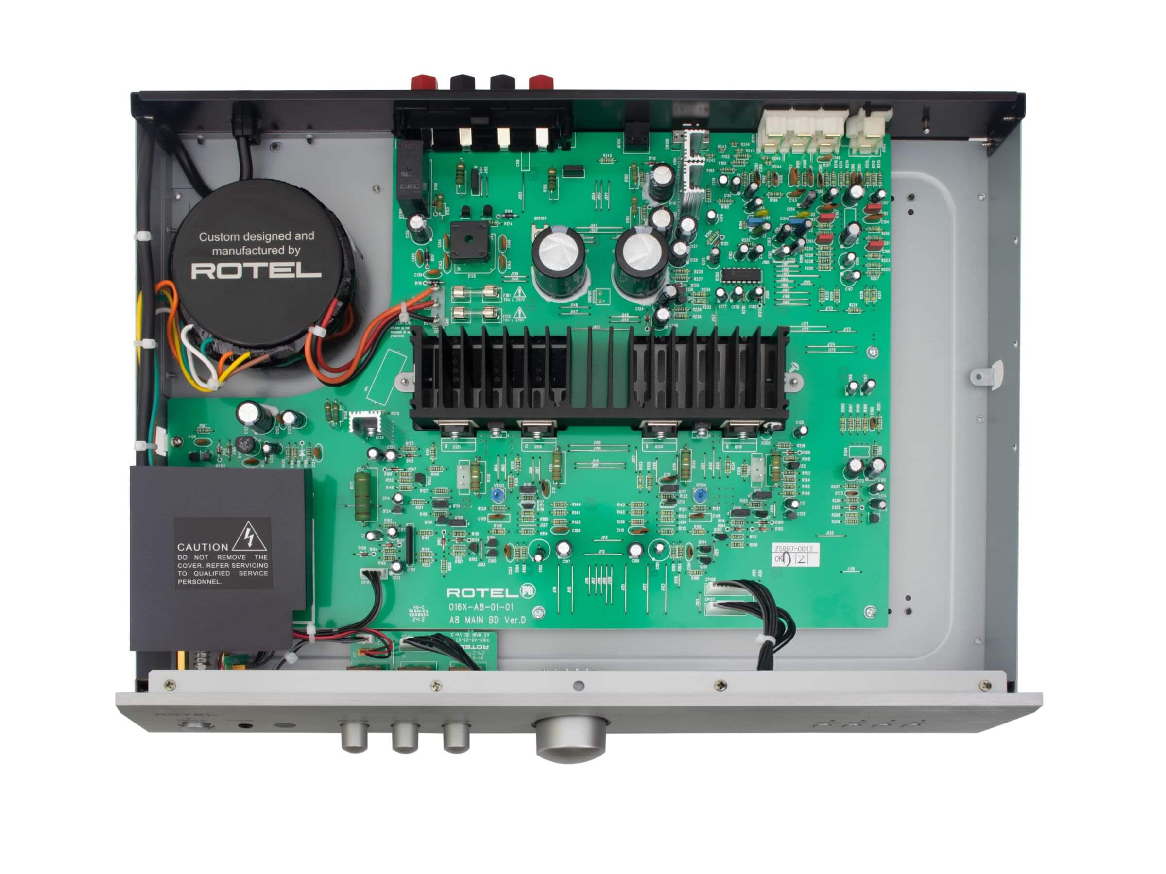 Rotel A8 Stereo Integrated Amplifier - High-Fidelity Audio for Home Theater & Music Listening