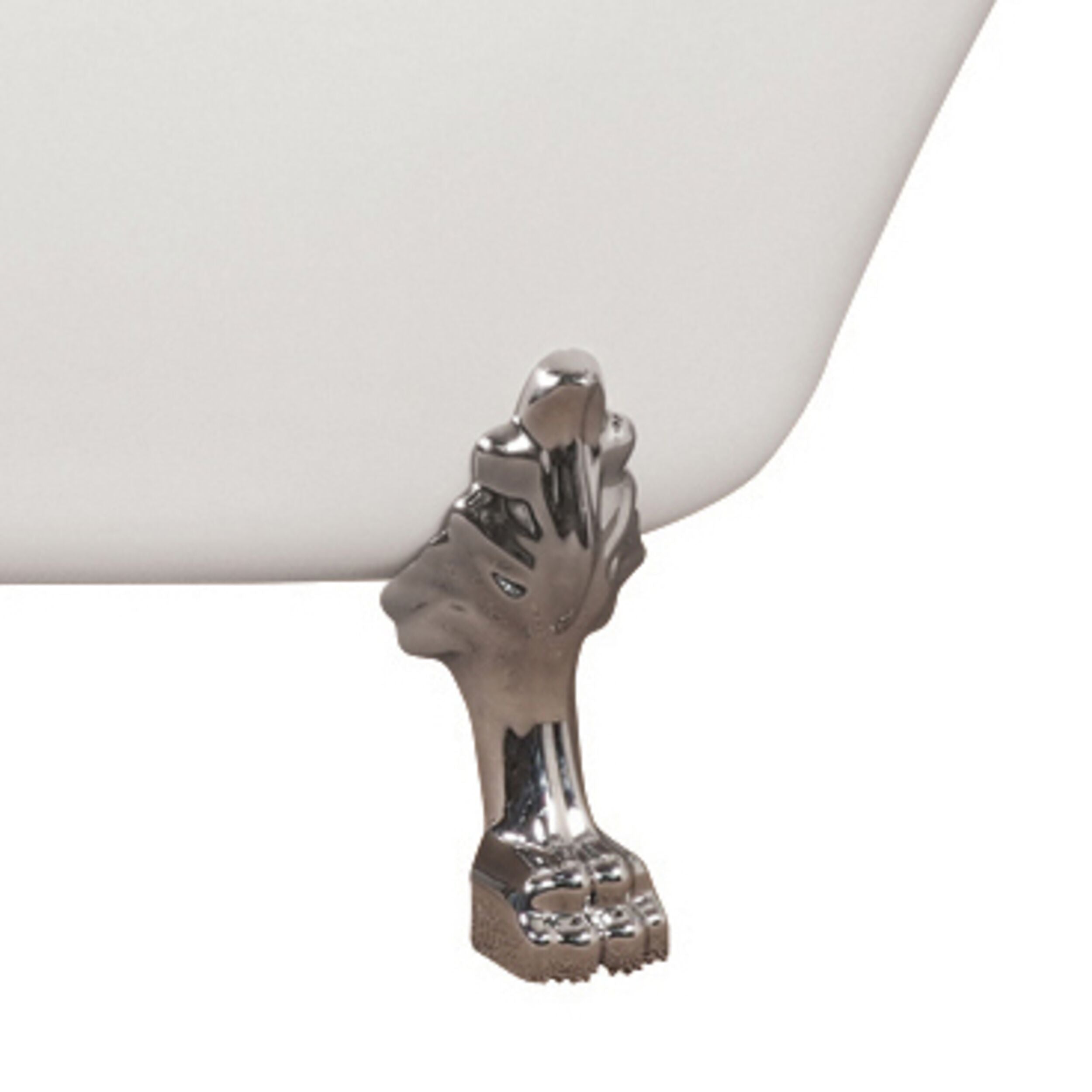 Premium 1520mm Alto Bath with Chrome Feet - Luxurious Freestanding Bathtub for Modern Bathrooms & Spa-Like Relaxation at Home