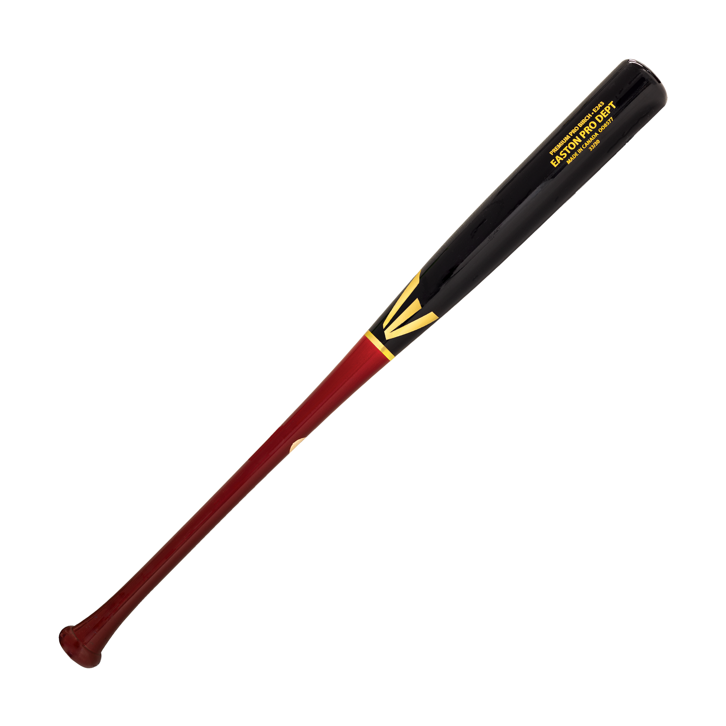 Easton Premium Pro Birch Wood Baseball Bat Model E243 - Perfect for Youth & Adult Baseball Games, Training, and Practice