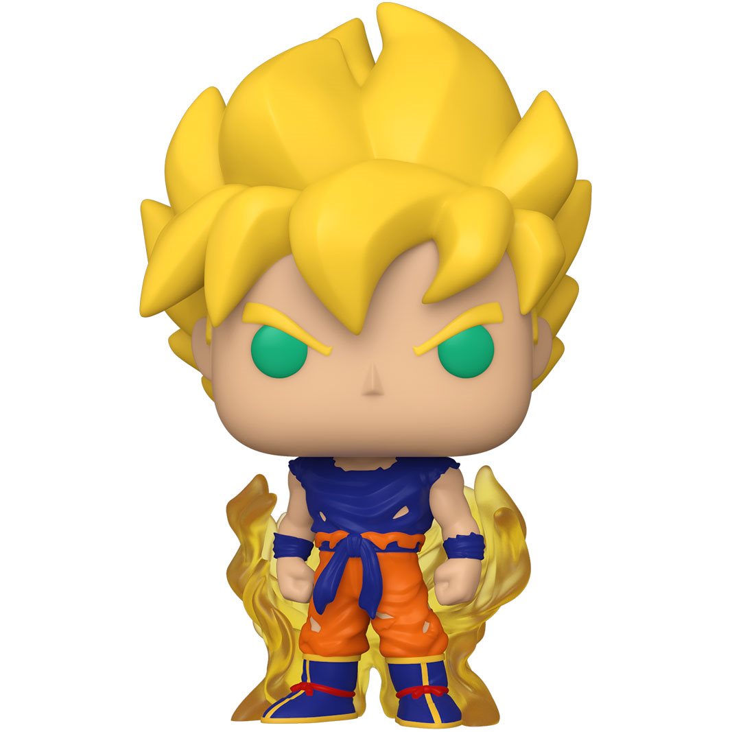 Dragon Ball Z Super Saiyan Goku (First Appearance) Funko Pop! Vinyl Figure #860 - Collectible Anime Toy for Fans, Perfect for Display & Gifts