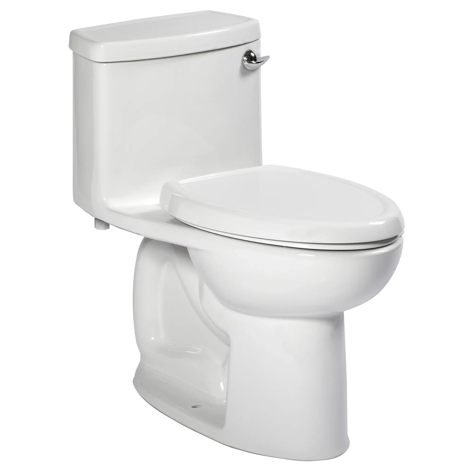 Compact Cadet® 3 One-Piece 1.28 GPF/4.8 LPF Elongated Toilet with Right-Hand Trip Lever & Seat - Space-Saving Design for Small Bathrooms & Powder Rooms