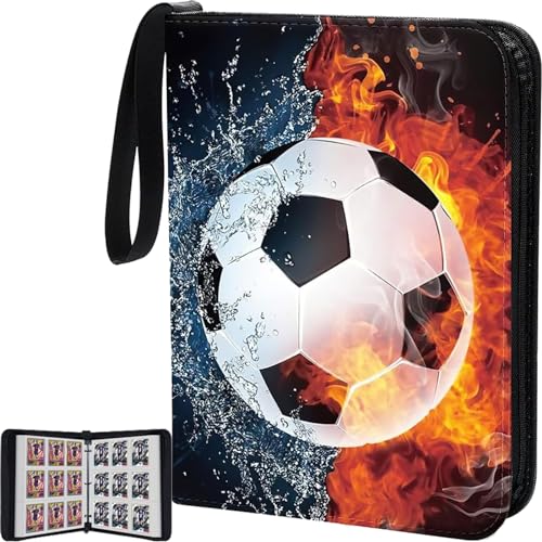 9 Pocket Soccer Card Binder