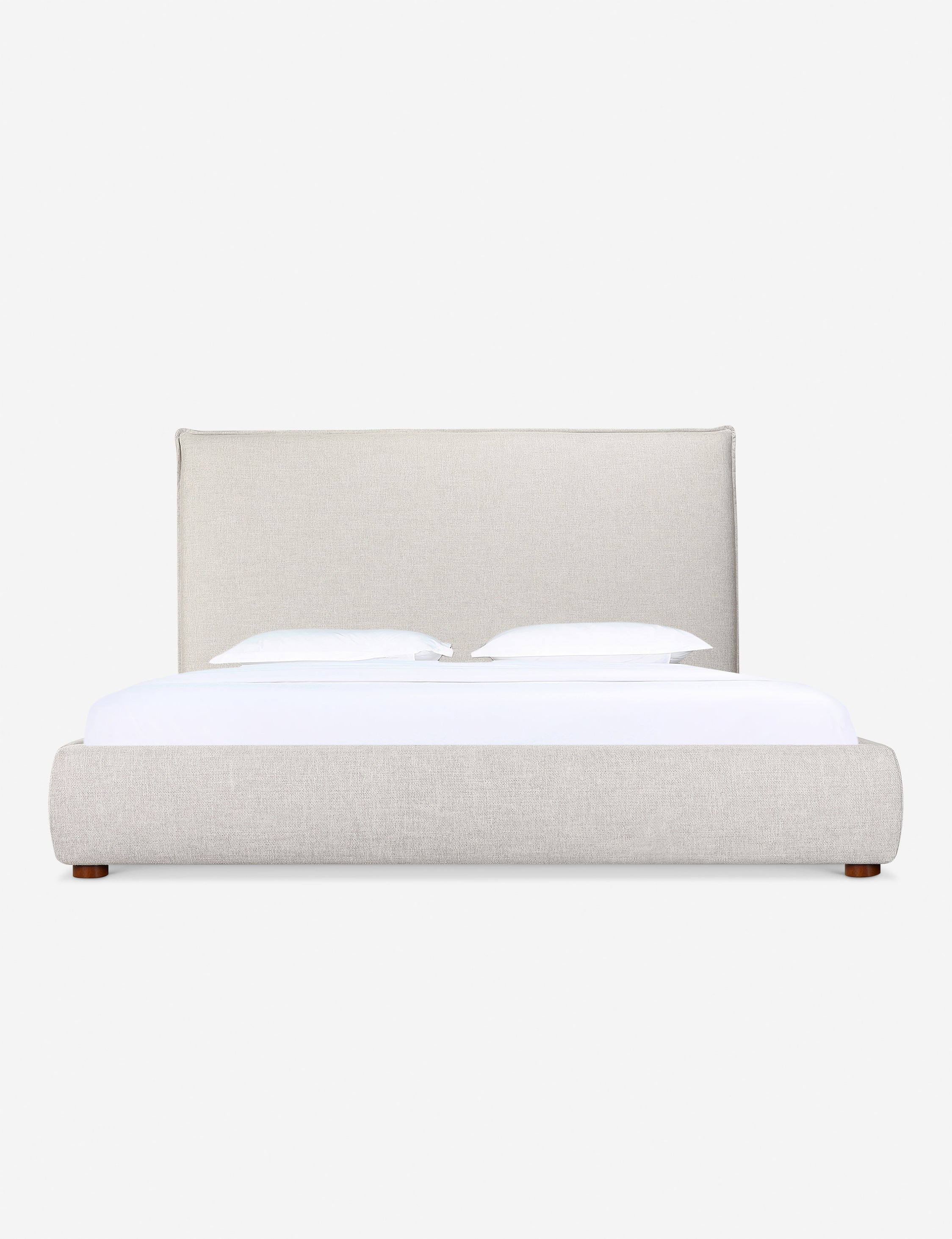 Cambria Platform Bed Frame - Queen Size, Modern Wood Bed Frame with Headboard, Sturdy & Noise-Free Design for Bedroom, Living Room, or Guest Room