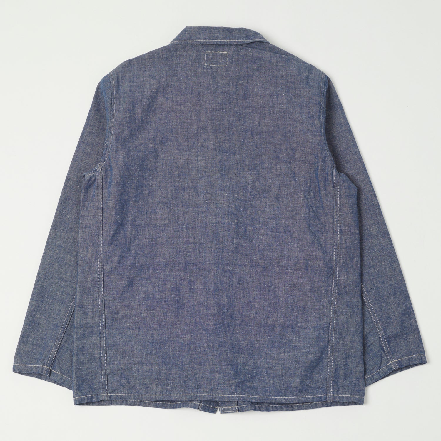 ONI 03101 HCBGY 8.3oz Heavy Chambray Coverall Jacket - Blue Grey One Wash | Durable Workwear for Construction, Farming & Outdoor Activities