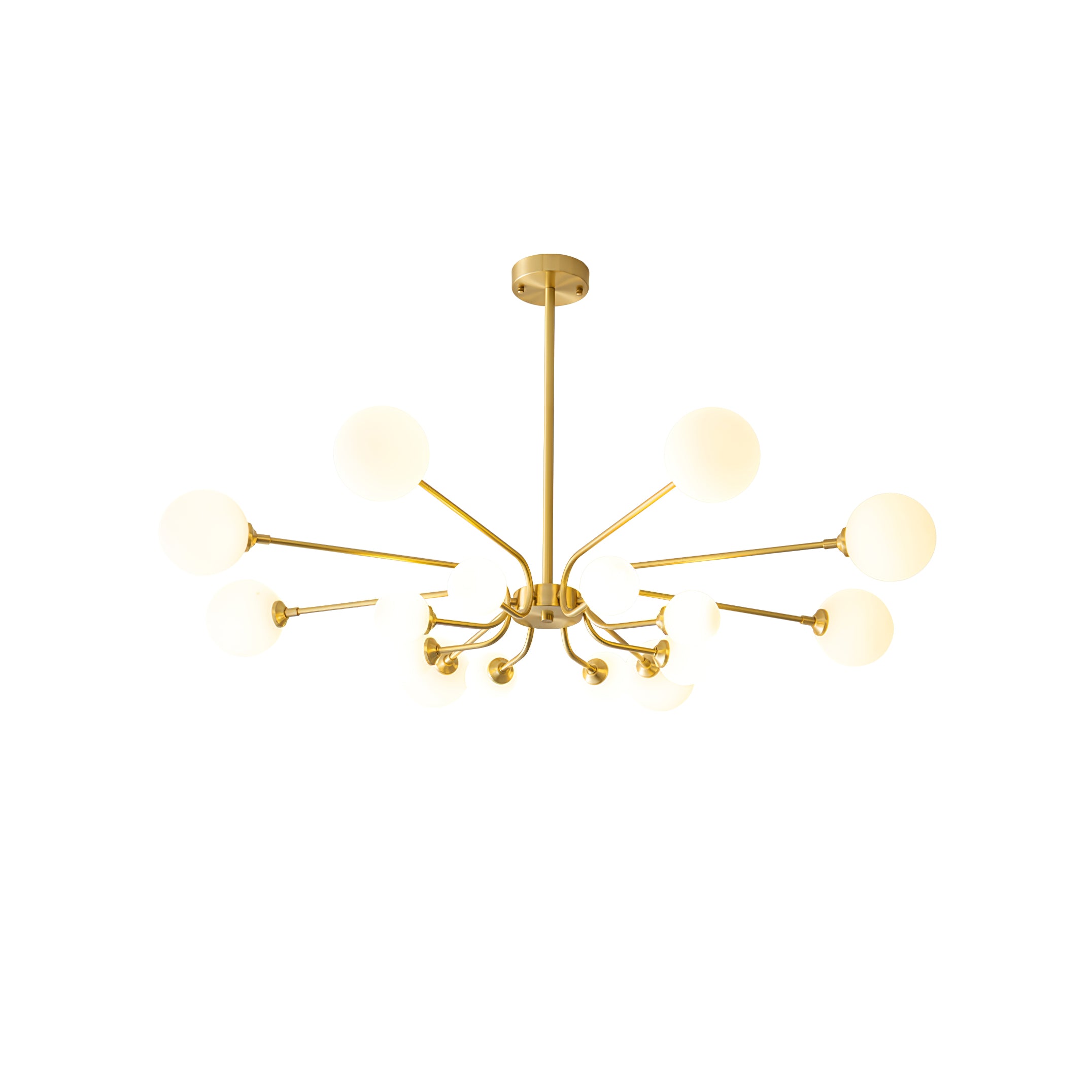 Balloon Ball Chandelier - Elegant Party Ceiling Decor for Weddings, Baby Showers & Birthday Celebrations | Hanging Balloon Light Fixture for Indoor Events