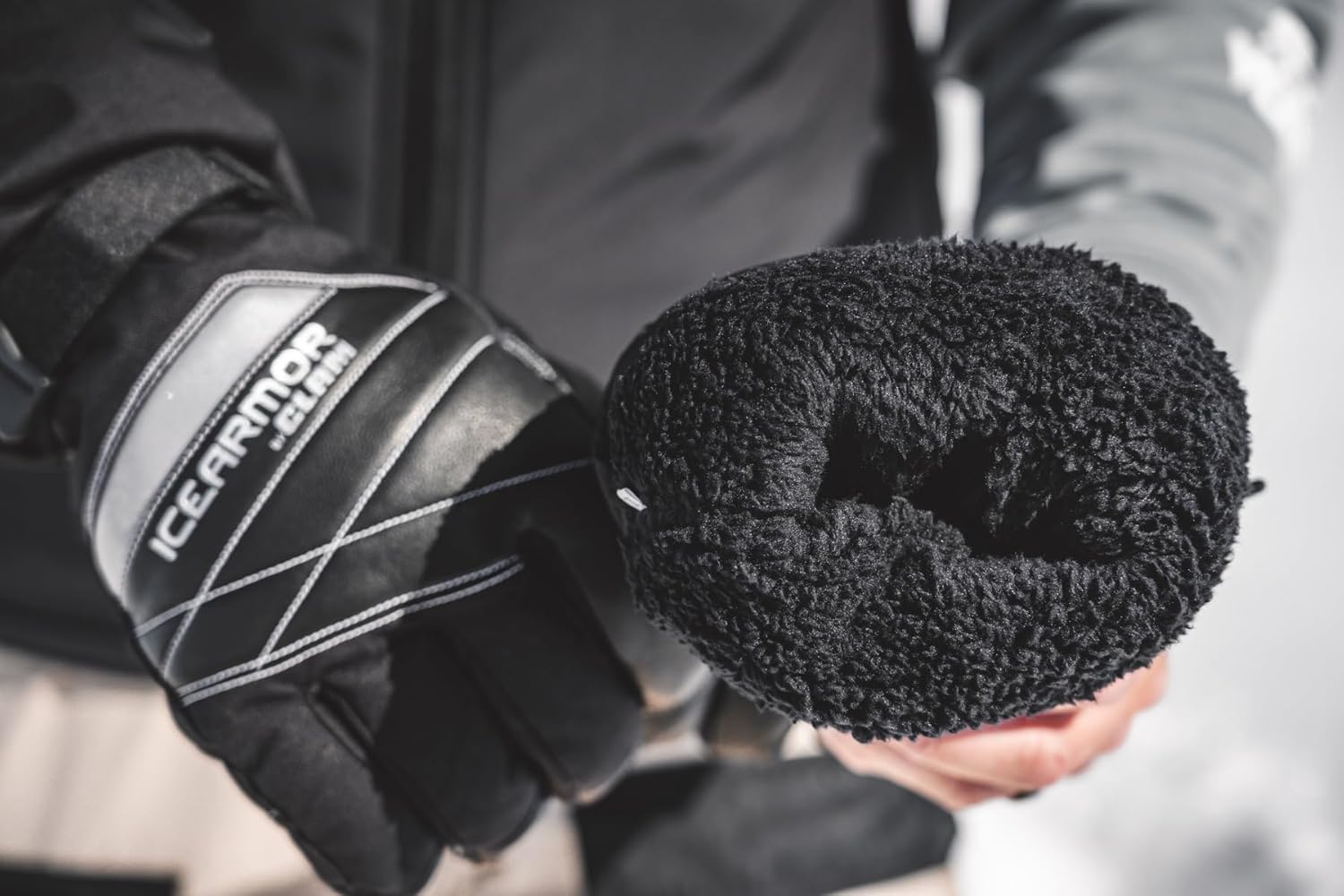 Clam Renegade Ice Fishing Gloves - Waterproof & Insulated Winter Gloves for Cold Weather Fishing & Outdoor Activities