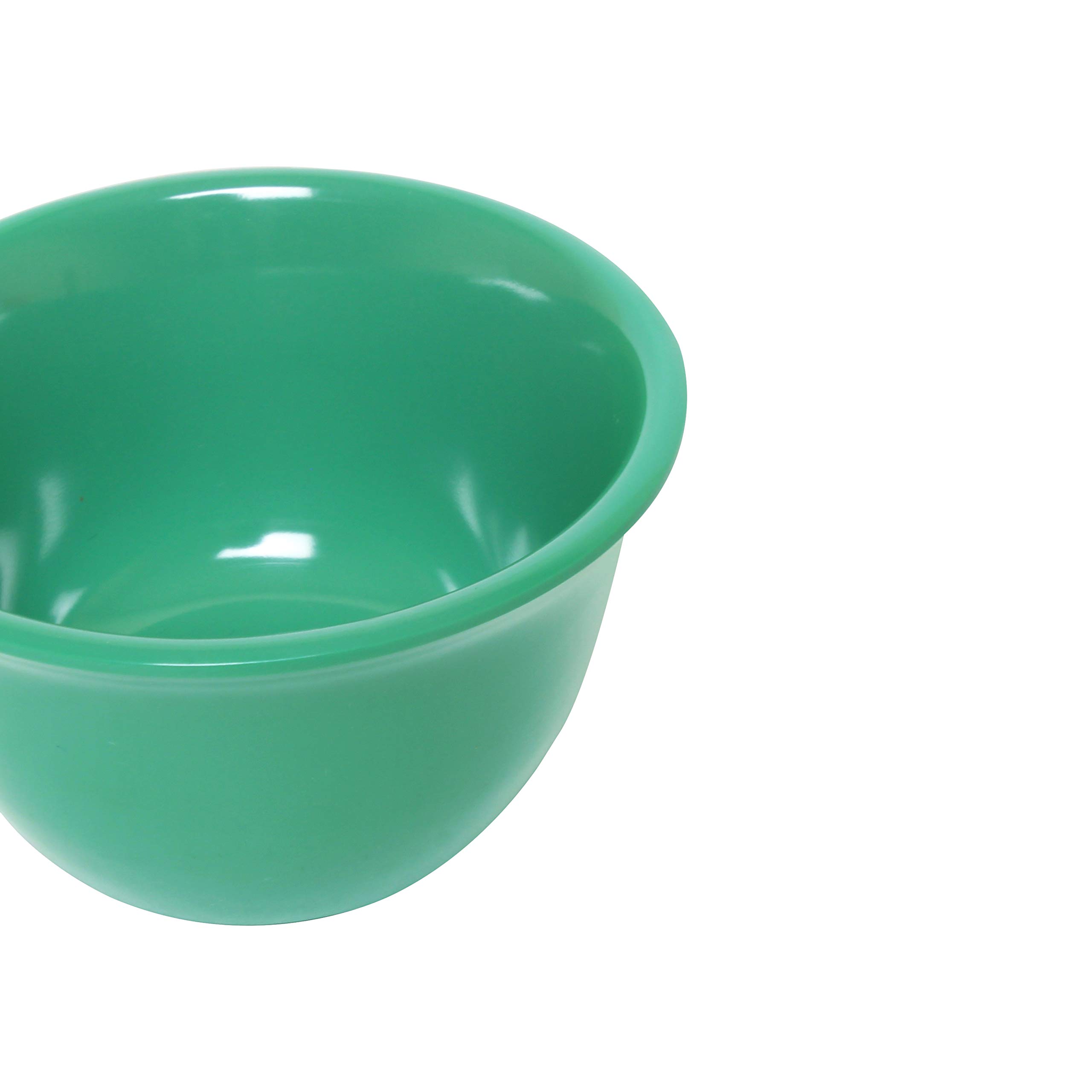 Premium Green Melamine Bouillon Cups - 4 Inch, 7 Oz (Set of 12) | Durable & Lightweight Dinnerware for Restaurants, Picnics, and Outdoor Dining