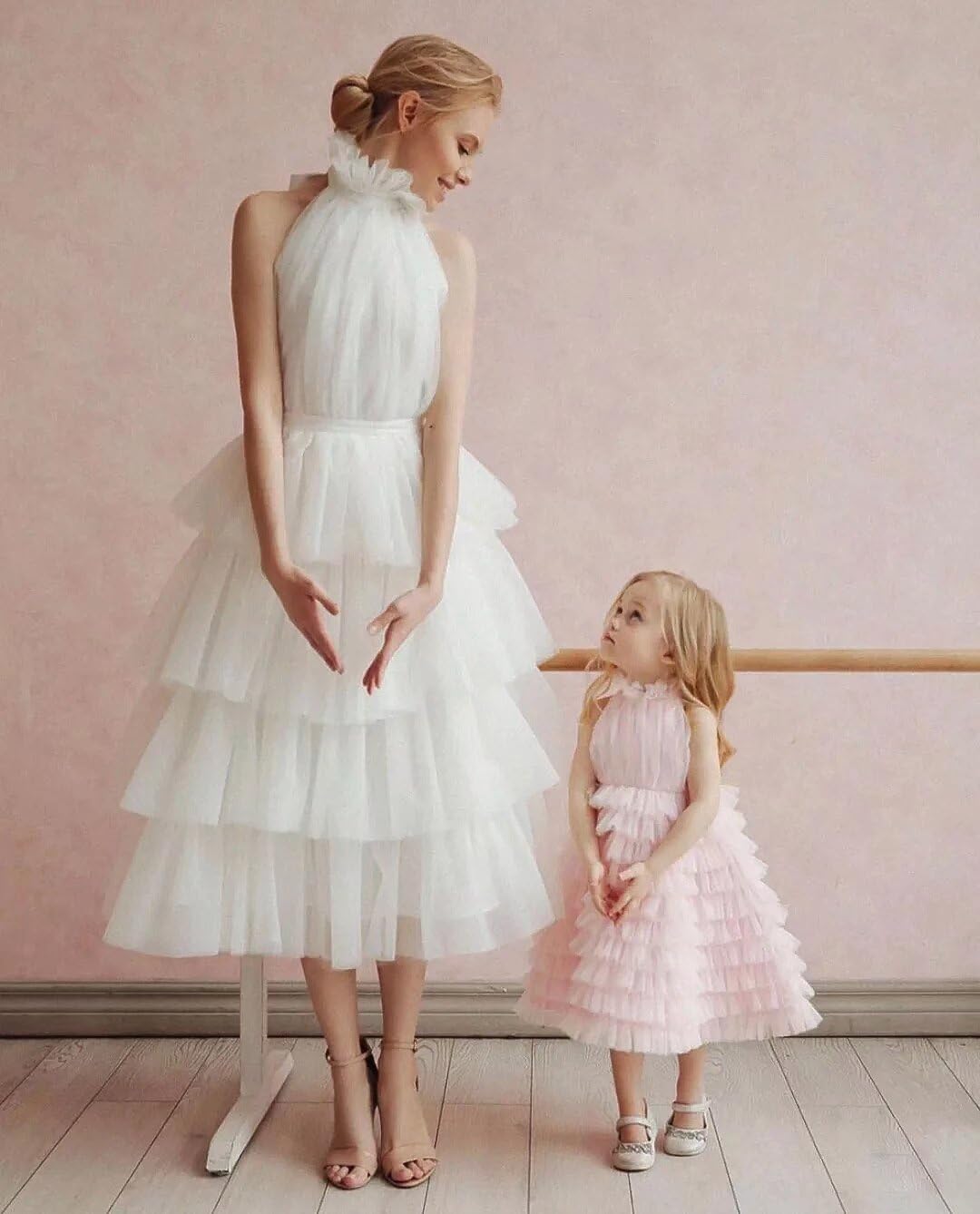 Elegant Women's Halter Homecoming Dress Tiered Tulle Prom Gown A-Line Evening Party Dress for Formal Events, Dances & Special Occasions