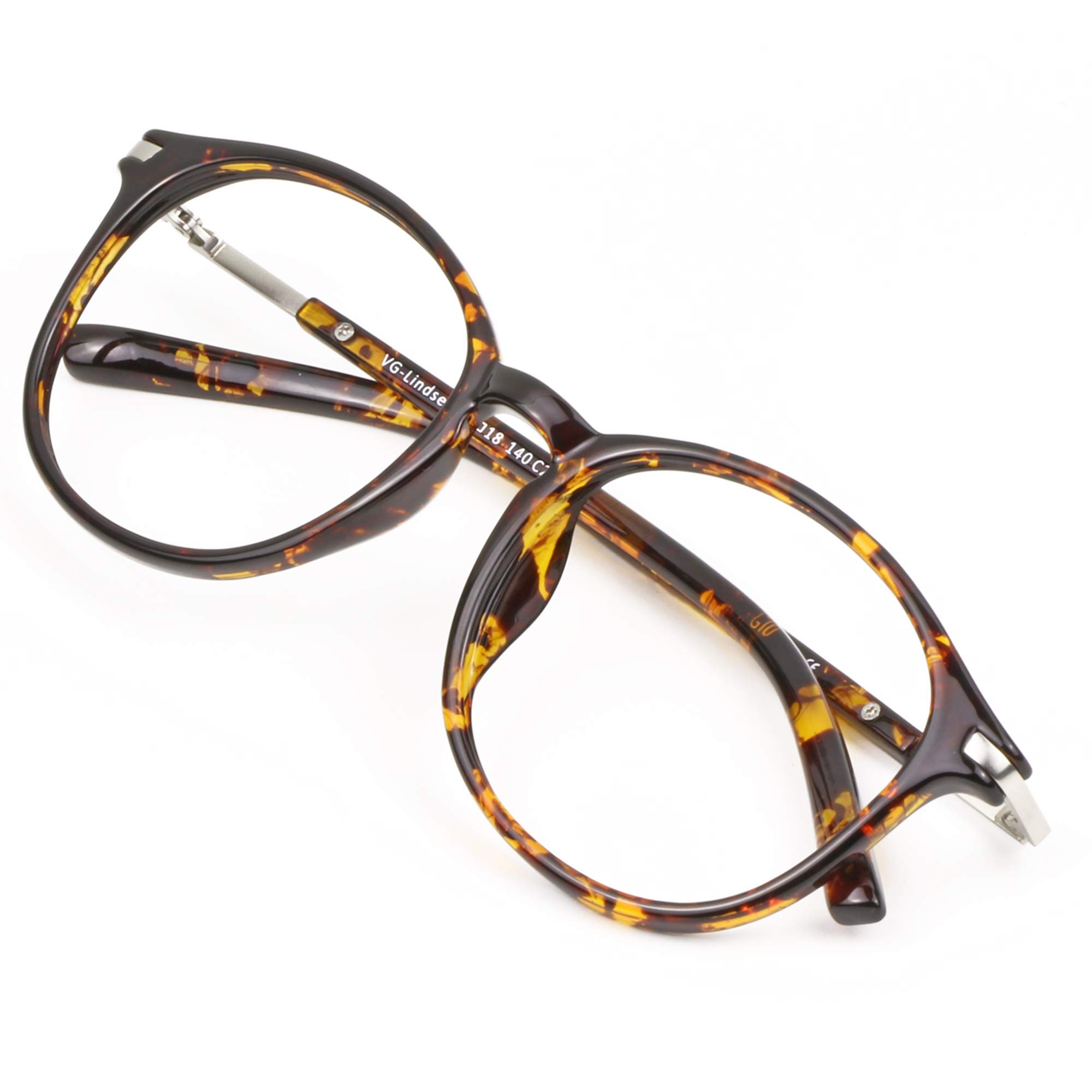 Blue Light Blocking Glasses for Women & Men - Anti Eyestrain Computer Reading Glasses with UV400 Protection & Anti Glare - Stylish Oval Frame (Tortoise, 2.00 Magnification) - Perfect for Office Work, Gaming & Screen Time
