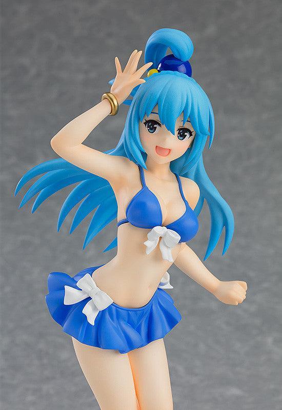 KonoSuba Aqua Swimsuit Ver. Pop Up Parade Figure - Anime Collectible for Fans & Display