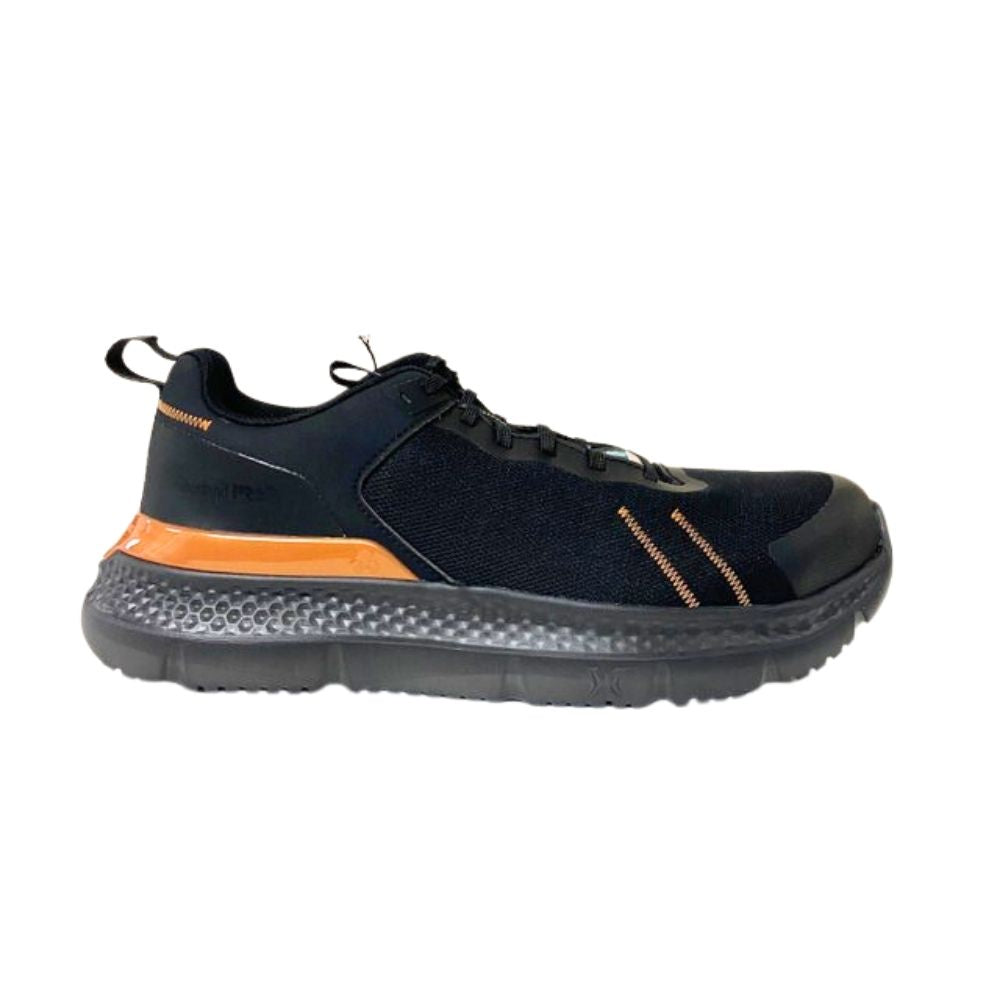 Timberland PRO Setra Men's Composite Toe Athletic Work Shoes - Lightweight Safety Shoes for Construction & Industrial Work - Black/Gold TB0A5PRE001 | Perfect for Warehouse, Factory & Outdoor Labor Jobs