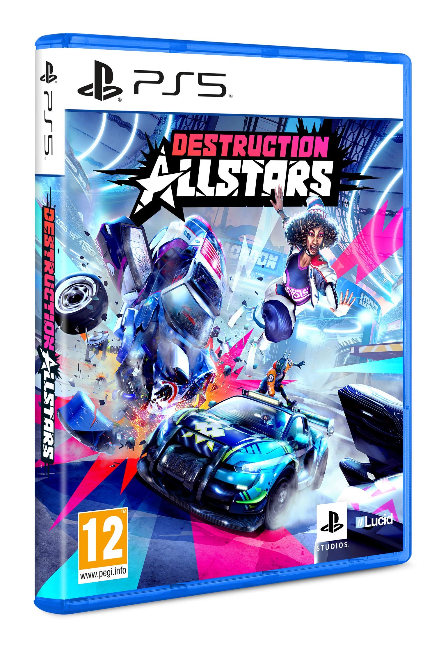Destruction All-Stars - PS5 Game | Action-Packed Multiplayer Racing & Combat | Perfect for Competitive Gaming & Online Play