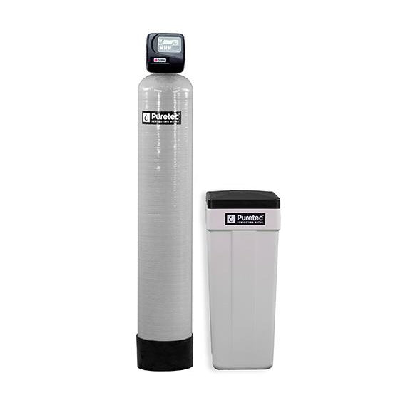 Puretec SOL C Commercial Water Softener System - High Efficiency Salt-Based Water Softener for Hard Water Treatment | Ideal for Restaurants, Hotels, and Large Homes