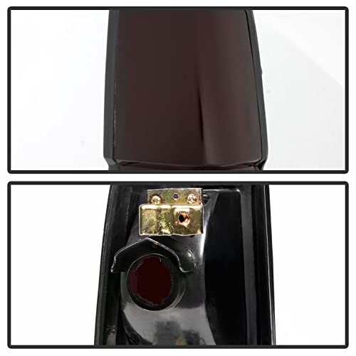 ACANII Red Smoked Tail Lights Brake Lamps with Bulb & Harness Assembly for 1986-1997 Nissan D21 Hardbody Pickup - Left & Right Pair - Perfect for Off-Roading, Truck Upgrades & Night Driving Safety