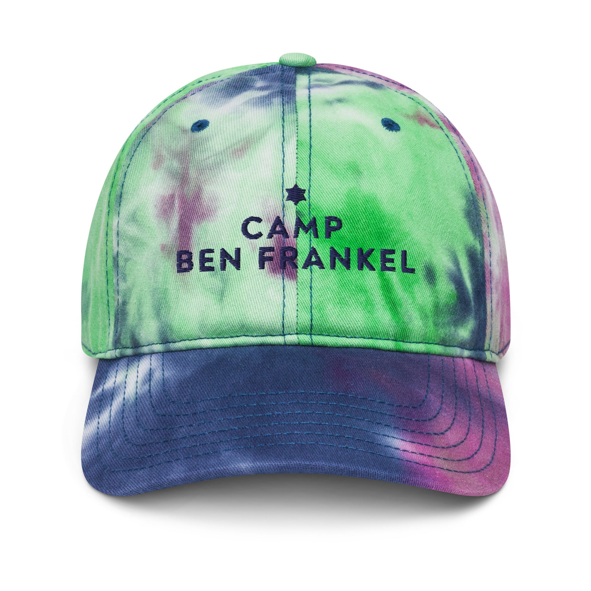 Ben Frankel Tie Dye Hat for Men & Women - Stylish Hippie Fashion Accessory for Summer Festivals, Beach Outings & Outdoor Adventures