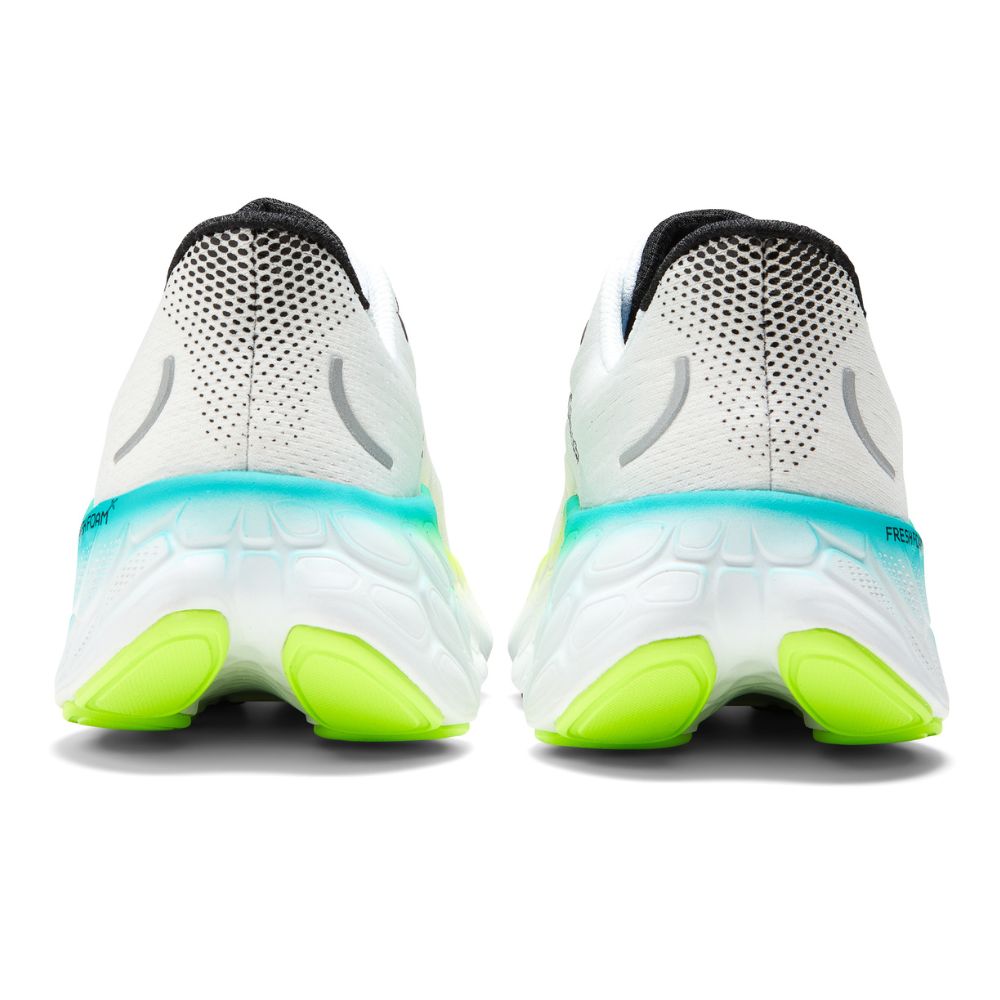 New Balance Men's Fresh Foam X More V4 Running Shoes - Lightweight Cushioned Sneakers for Jogging, Gym & Everyday Wear