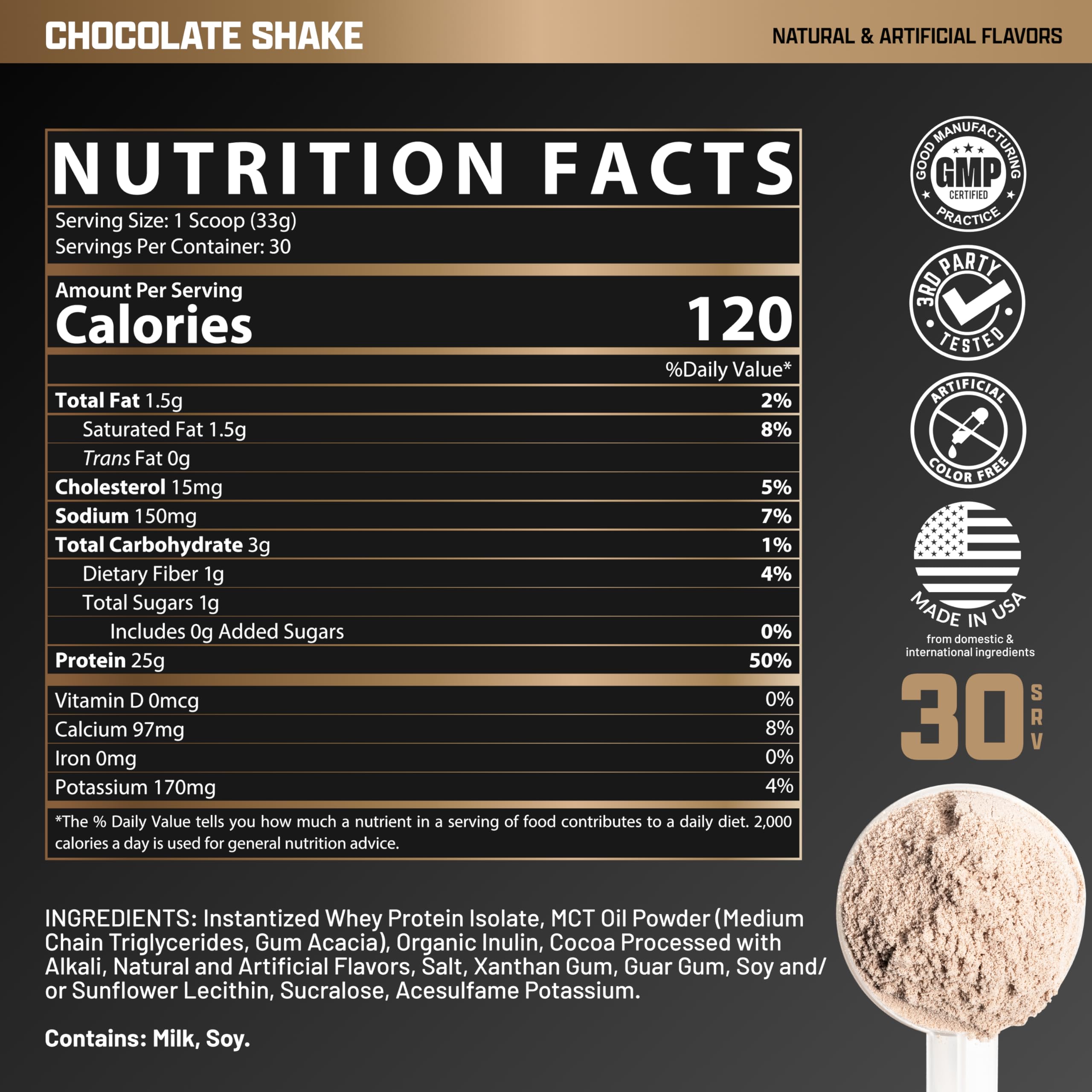 Nutrex Research IsoFit Chocolate Whey Isolate Protein Powder - 100% Pure Whey Protein Isolate for Muscle Recovery & Growth | Fast Absorbing, Easy Digesting with High EAAs | Chocolate Shake Flavor (2lbs, 30 Servings) | Perfect for Post-Workout Recovery, Meal Replacement & Healthy Snacking