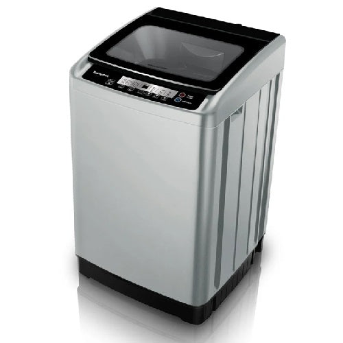 EuropAce ETW7100VGY 10kg Top Load Washing Machine - Energy Efficient, Large Capacity Laundry Washer for Home & Apartment Use - Perfect for Families, Dorm Rooms & Small Spaces
