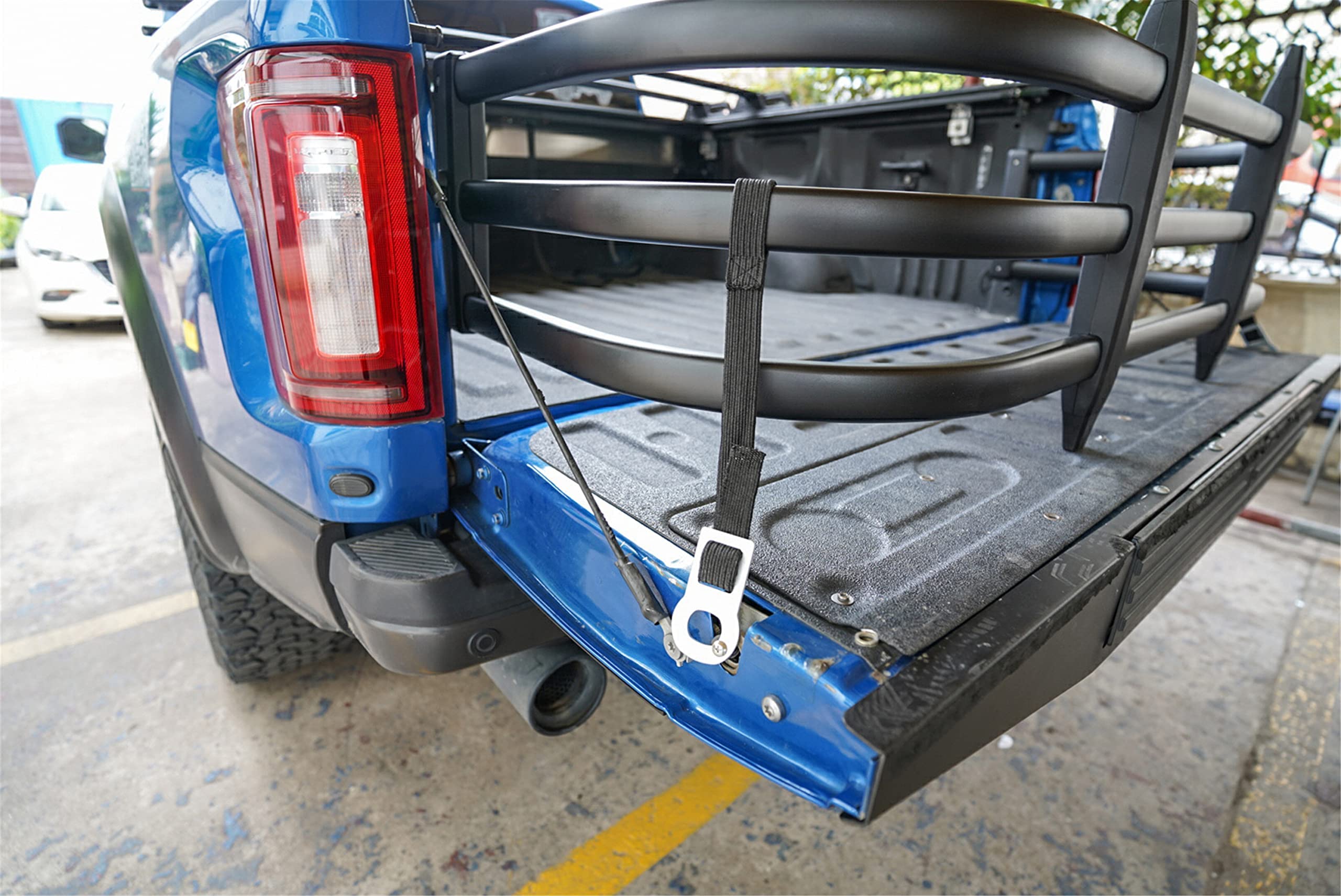 Universal Truck Bed Extender for Ram, Ford, Silverado, Sierra, Tundra & Titan Pickups - Heavy Duty Tailgate Extension for Hauling Lumber, ATVs & Camping Gear