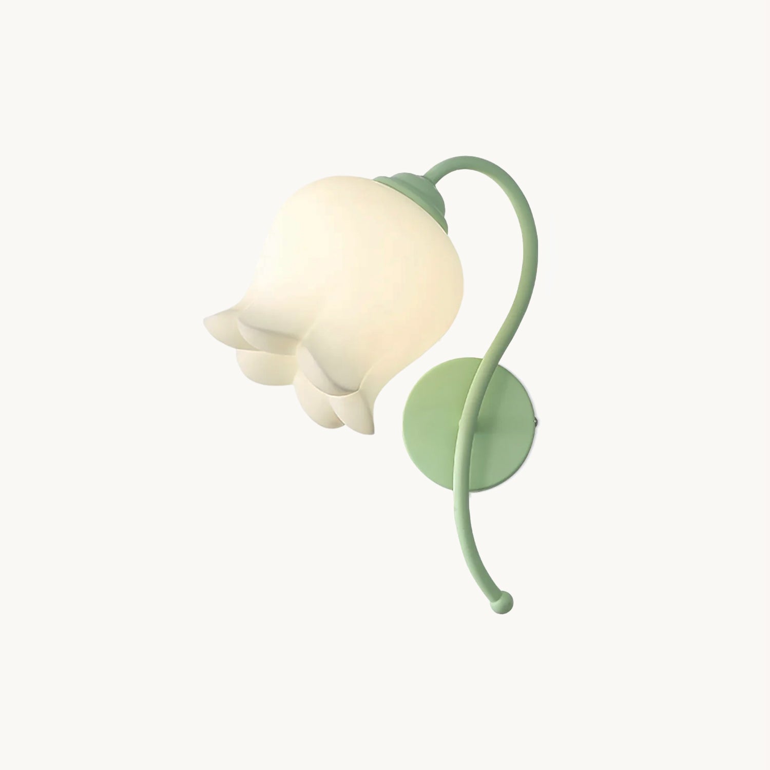 Lily of The Valley Wall Lamp - Elegant Floral Sconce Light for Bedroom, Living Room & Hallway Decor