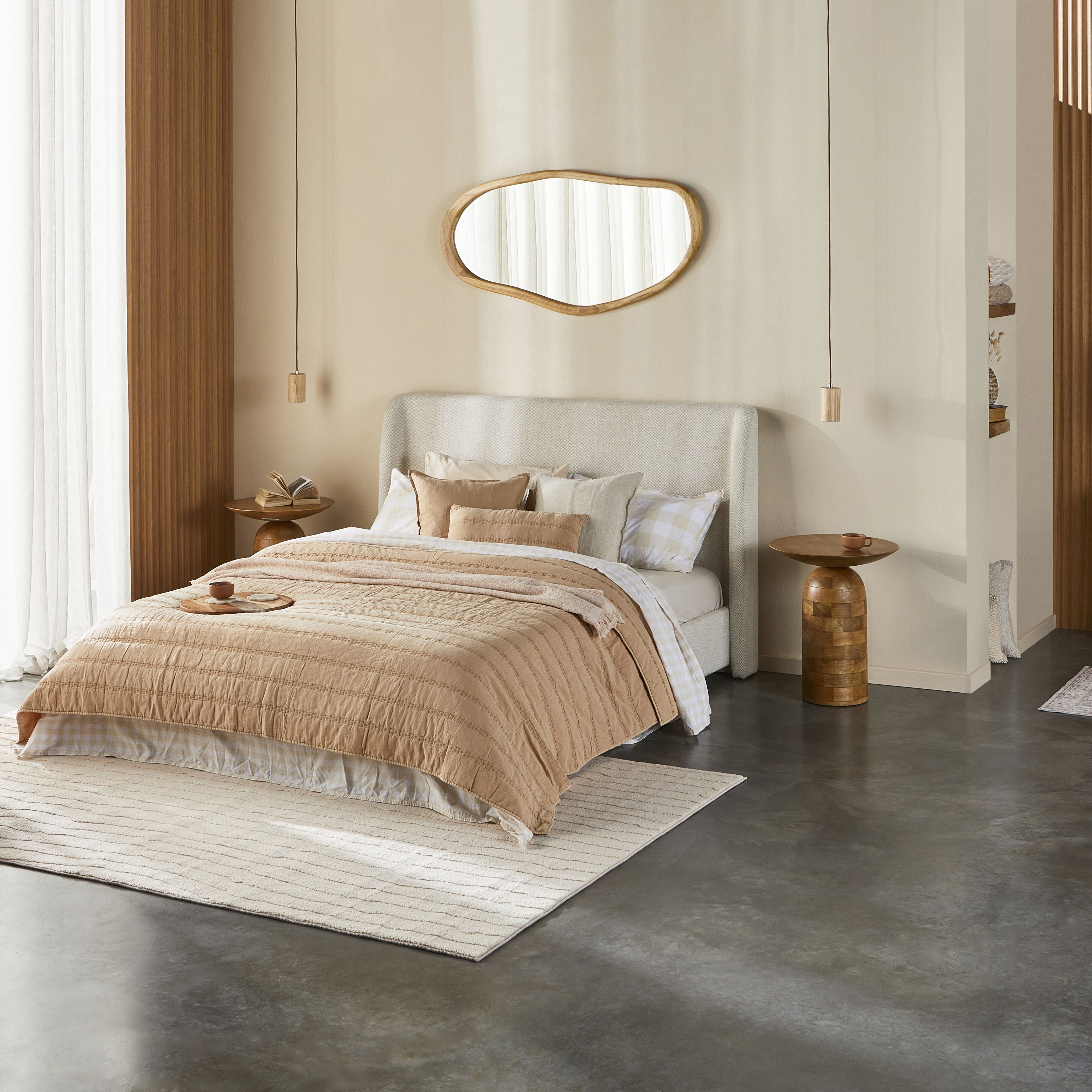 King Size Angel Bed - Luxurious Comfort for Bedroom, Guest Room & Hotel Suite | Premium Quality Bed Frame with Elegant Design