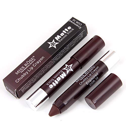 Miss Rose Lip Liner Pencil - Long Lasting Brown Lip Liner (3.0g) for Precise Lip Definition & Matte Finish | Perfect for Everyday Makeup, Night Out & Professional Looks