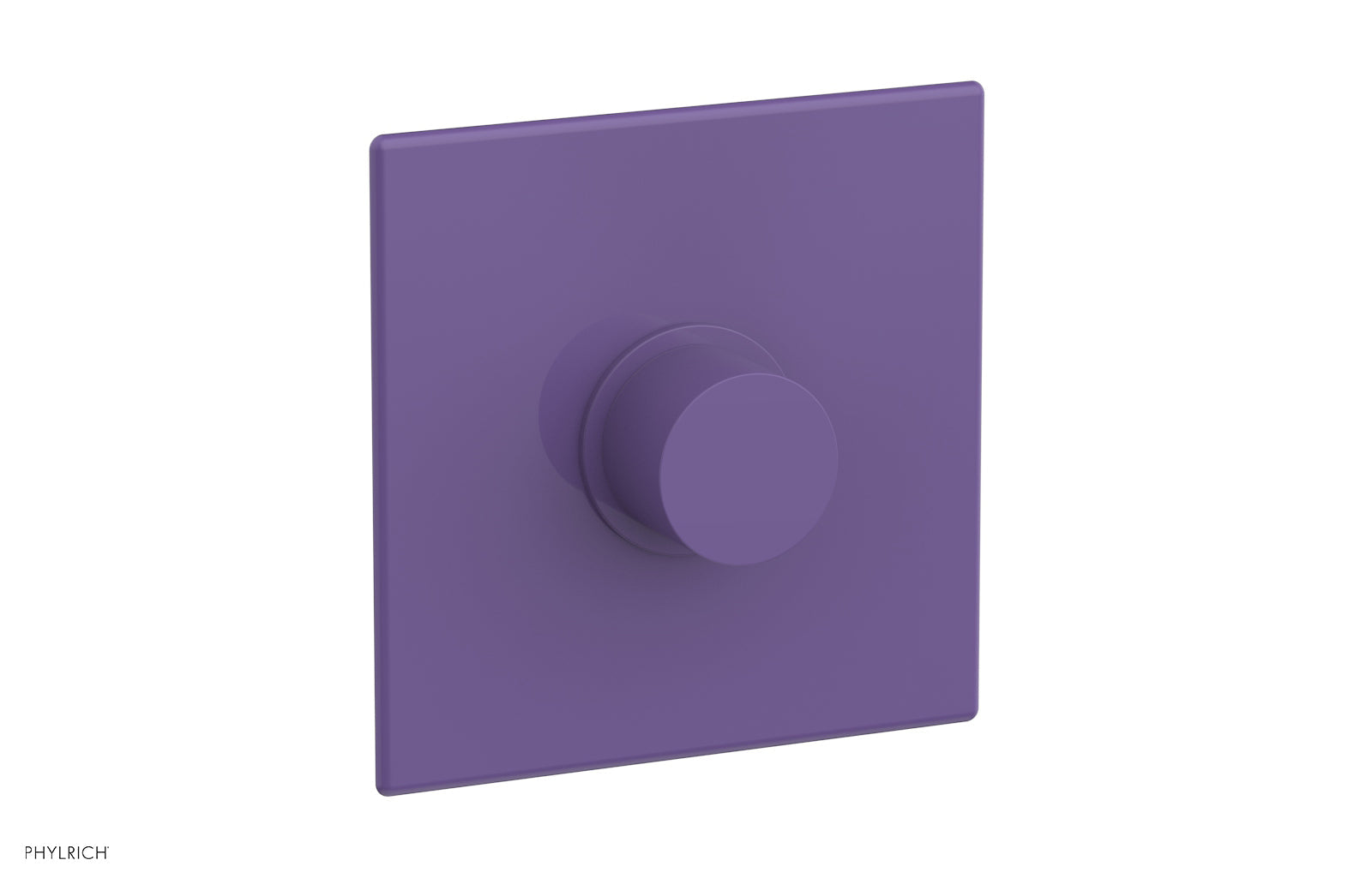 BASIC II 3/4 Thermostatic Square Shower Trim with Smooth Handle - Chrome Finish for Modern Bathrooms | Perfect for Home & Hotel Bathroom Renovations