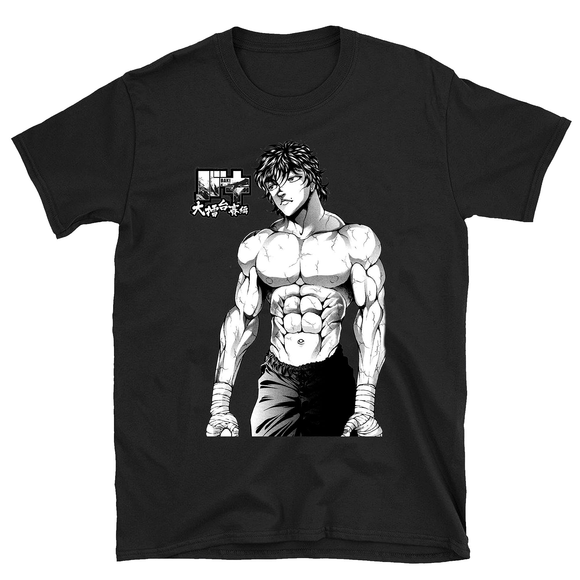 Baki The Grappler Anime T-Shirt - Classic Photo Print - Casual & Cosplay Wear for Anime Fans