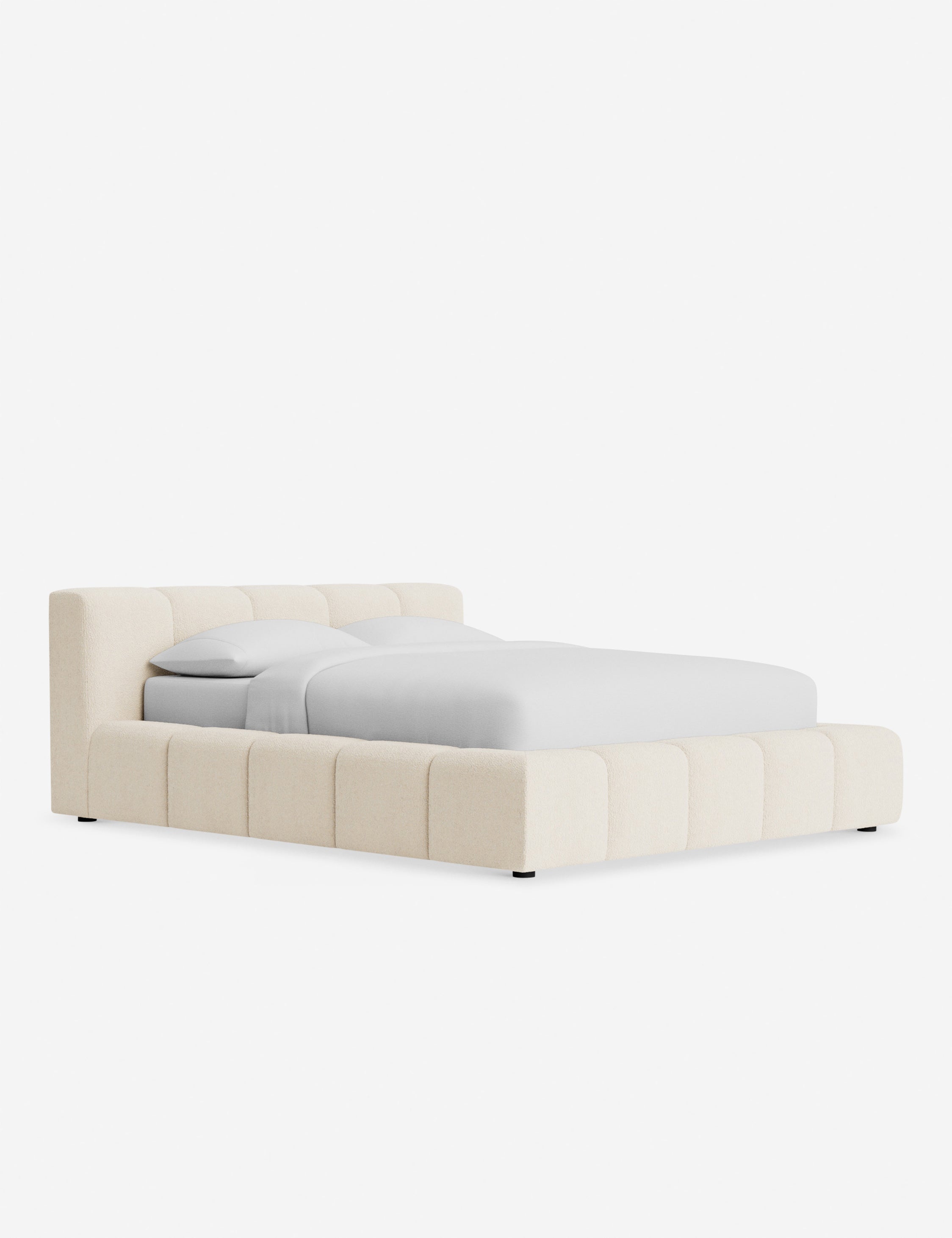 Cambry Platform Bed Frame - Modern Wooden Bed with Headboard & Storage, Queen Size, Easy Assembly - Perfect for Bedrooms, Guest Rooms & Small Apartments